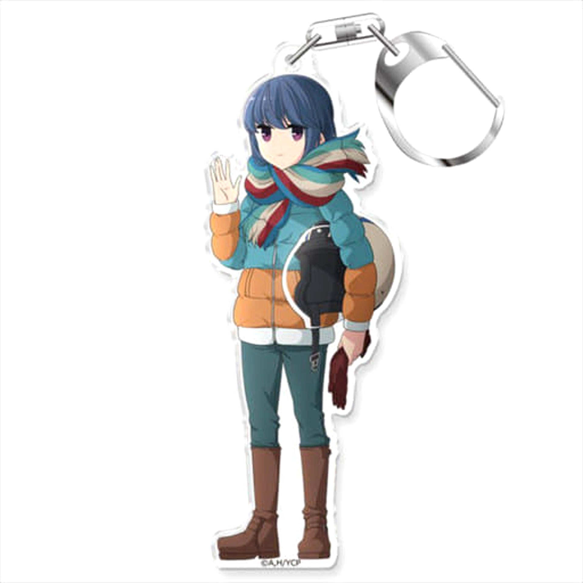 Rin Shima Laid-Back Camp Acrylic Keychain [USED]