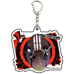 Persona 5 Yusuke Kitagawa Protagonist Graph Art Design Acrylic Keychain 03. Event Scene Reproduction Ver. Keychains [USED]