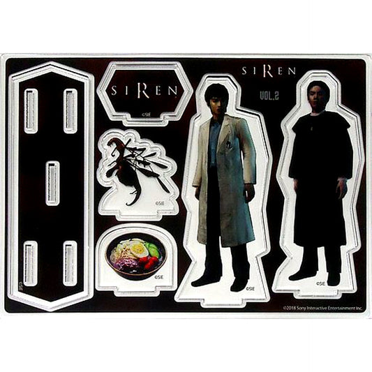 Miyata & Makino Acrylic Figure Vol.2 Hakaba no Garou Siren Exhibition [USED]