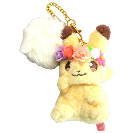 Pikachu Pokemon Mascot with Charm Pikachu&Eievui's Easter Pokemon Center Limited Charm [USED]