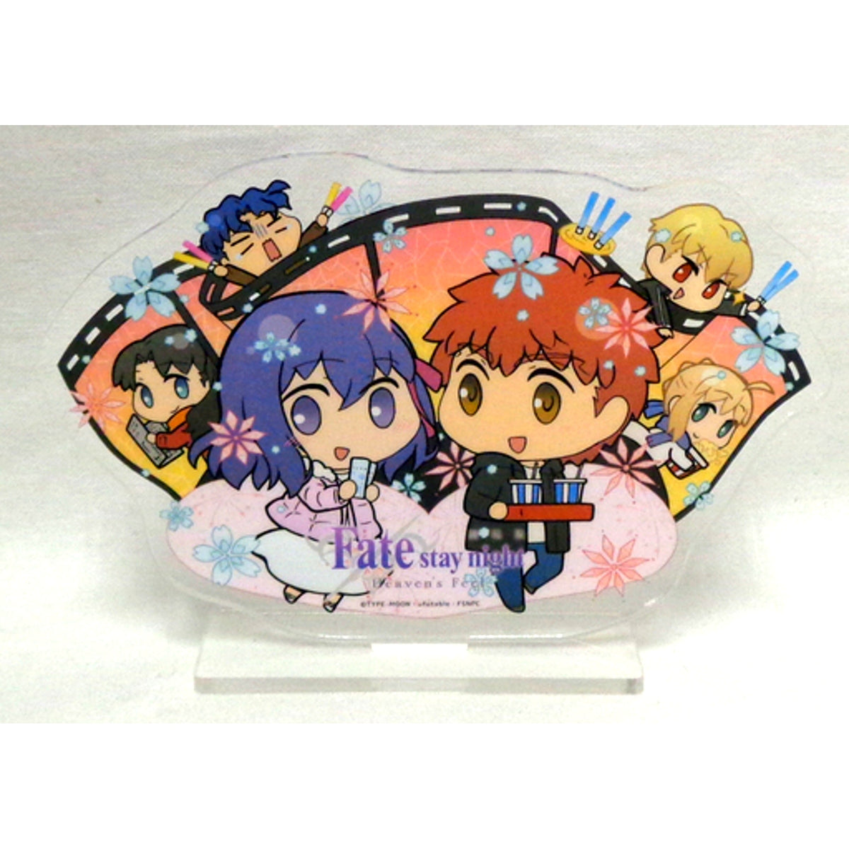 Fate/stay night Cafe SD Acrylic Stand Movie Fate/stay night Heavens Feel II.lost butterfly x ufotable Cafe Phase 1 [USED]