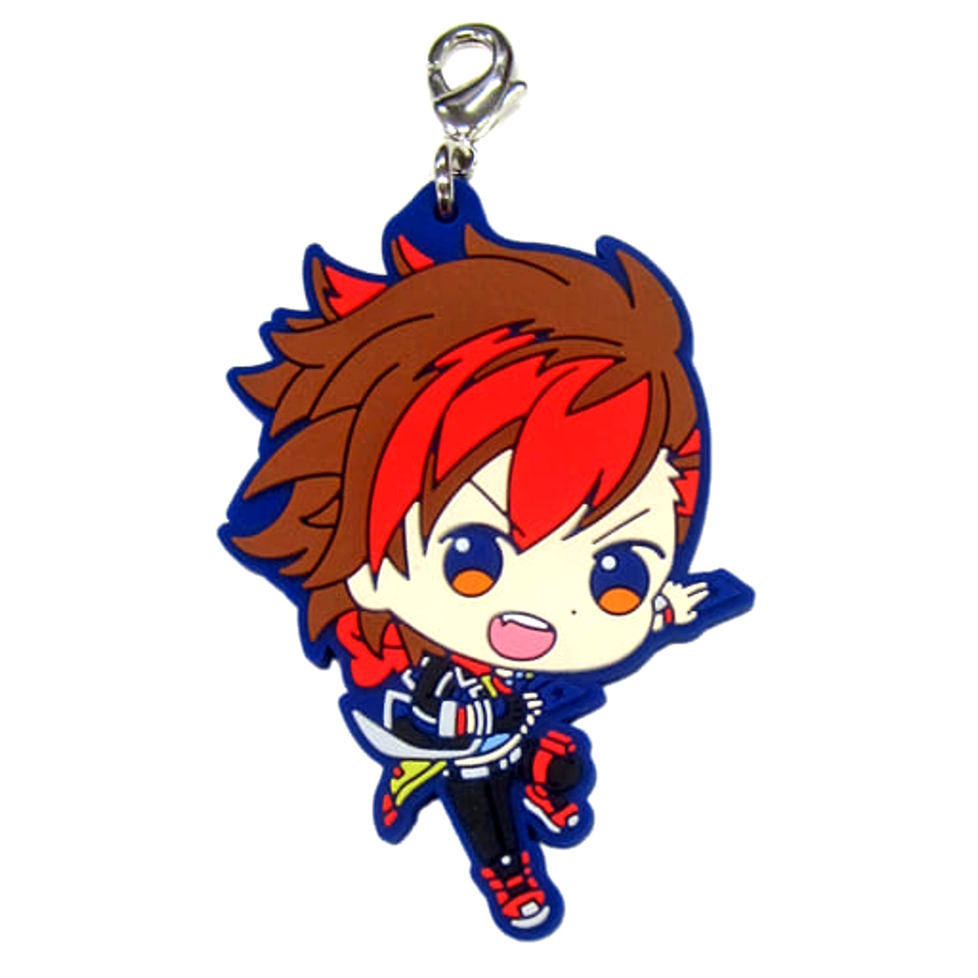 THE IDOLM@STER SideM Shiro Tachibana Ichiban Kuji Ready to 315! Physical Rubber Charm Prize Q [USED]