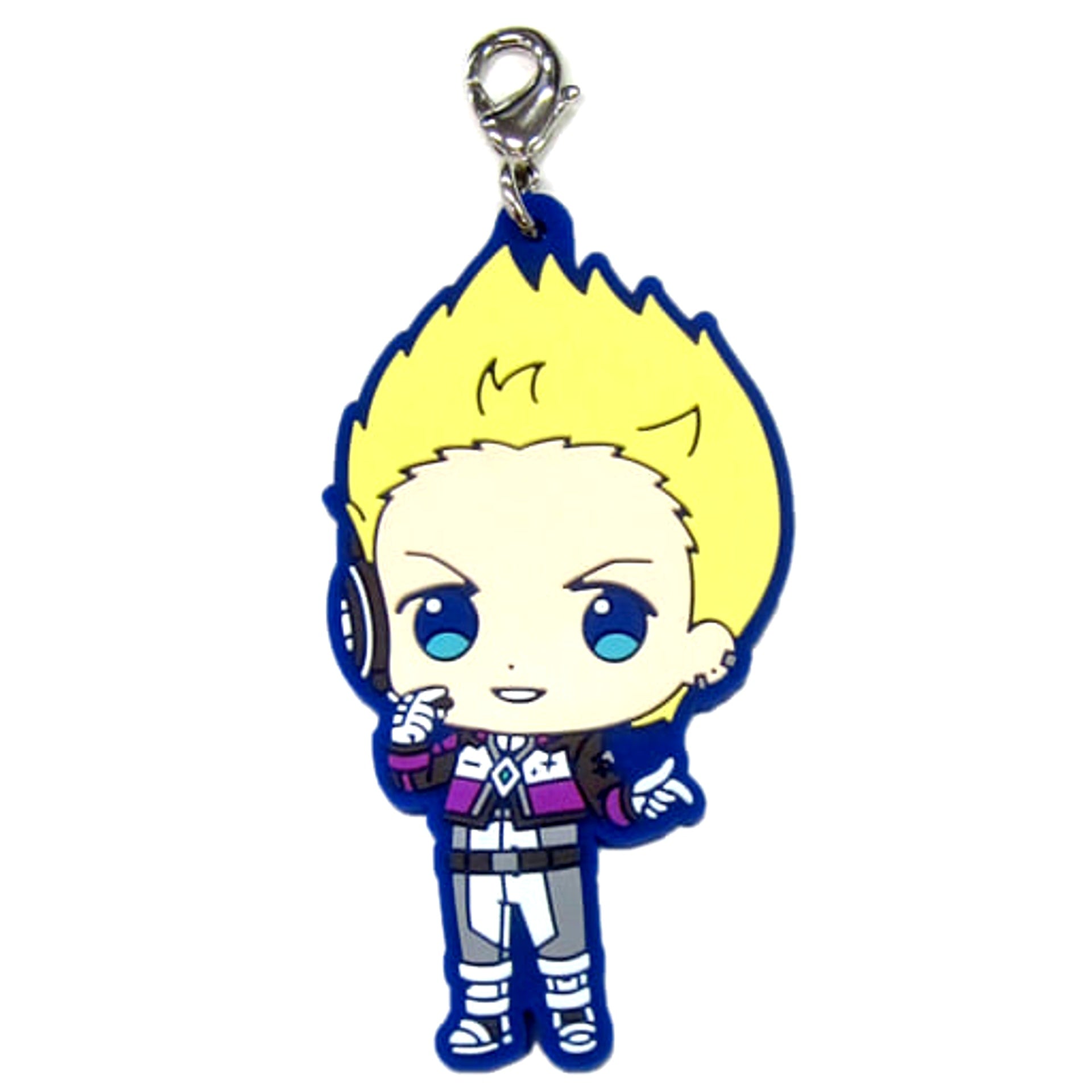 THE IDOLM@STER SideM Hokuto Ijuin Ichiban Kuji Ready to 315! Intelli Rubber Charm Prize R [USED]