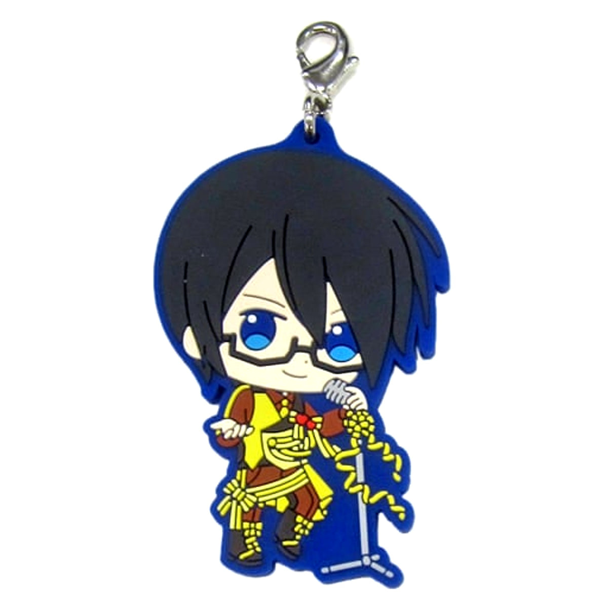 THE IDOLM@STER SideM Kaoru Sakuraba Ichiban Kuji Ready to 315! Intelli Rubber Charm Prize R [USED]