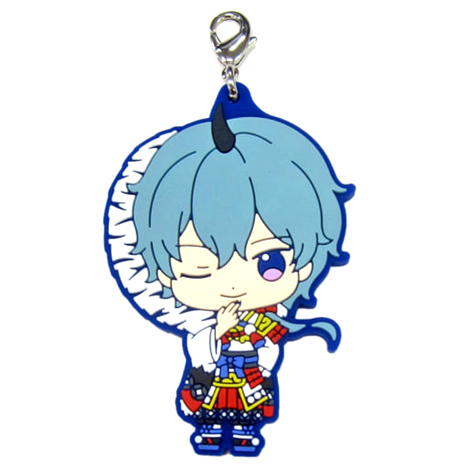 THE IDOLM@STER SideM Michio Hazama Ichiban Kuji Ready to 315! Intelli Rubber Charm Prize R [USED]