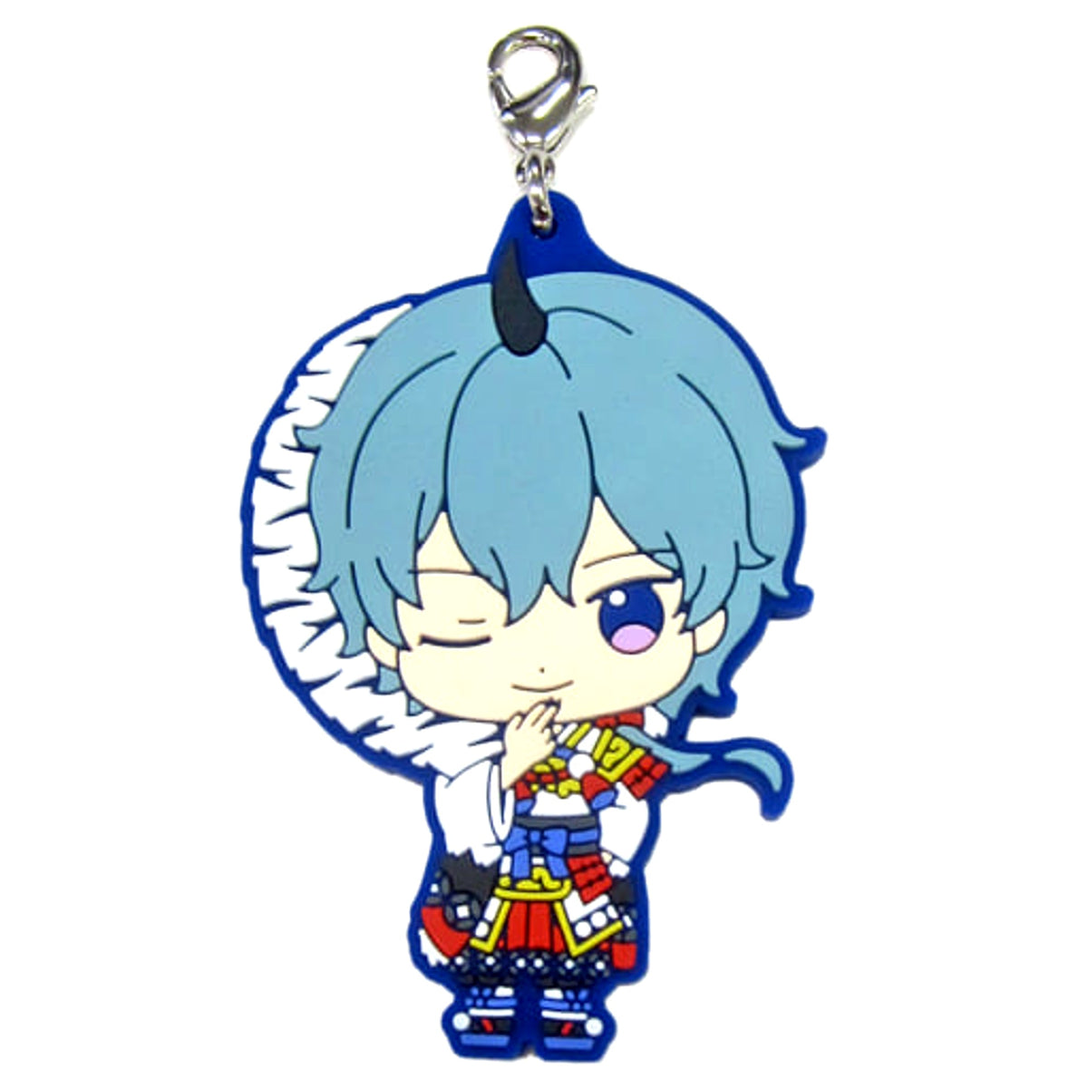 THE IDOLM@STER SideM Michio Hazama Ichiban Kuji Ready to 315! Intelli Rubber Charm Prize R [USED]