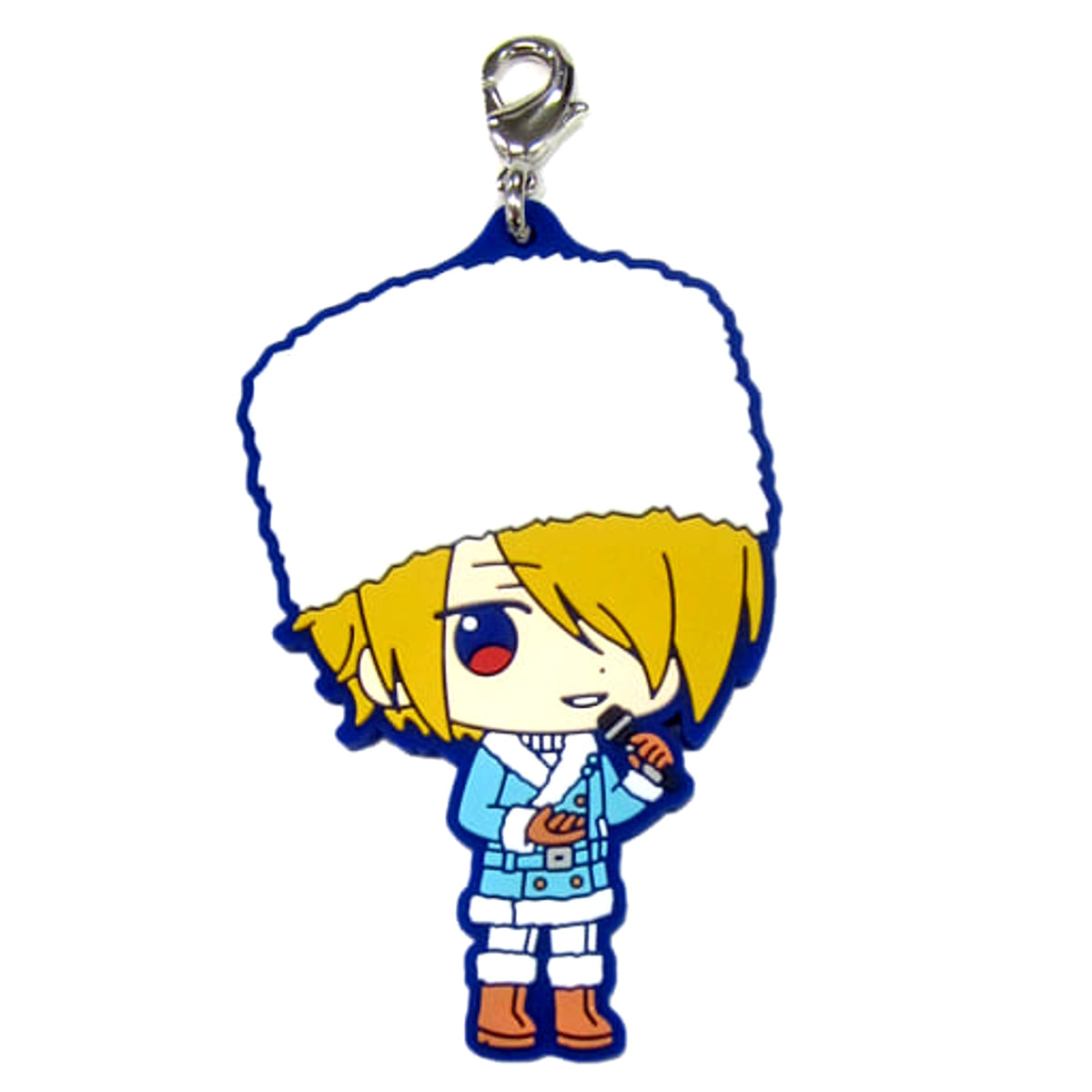 THE IDOLM@STER SideM Kazuki Tsukumo Ichiban Kuji Ready to 315! Intelli Rubber Charm Prize R [USED]