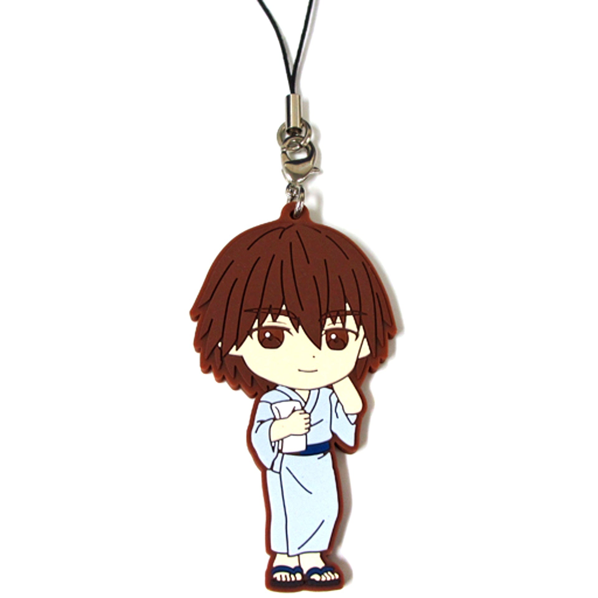 Hakuno Kishinami F Prize Rubber Strap Kyun Chara Illustrations Ichiban Kuji Fate/EXTRA Last Encore Hot Spring Trip [USED]