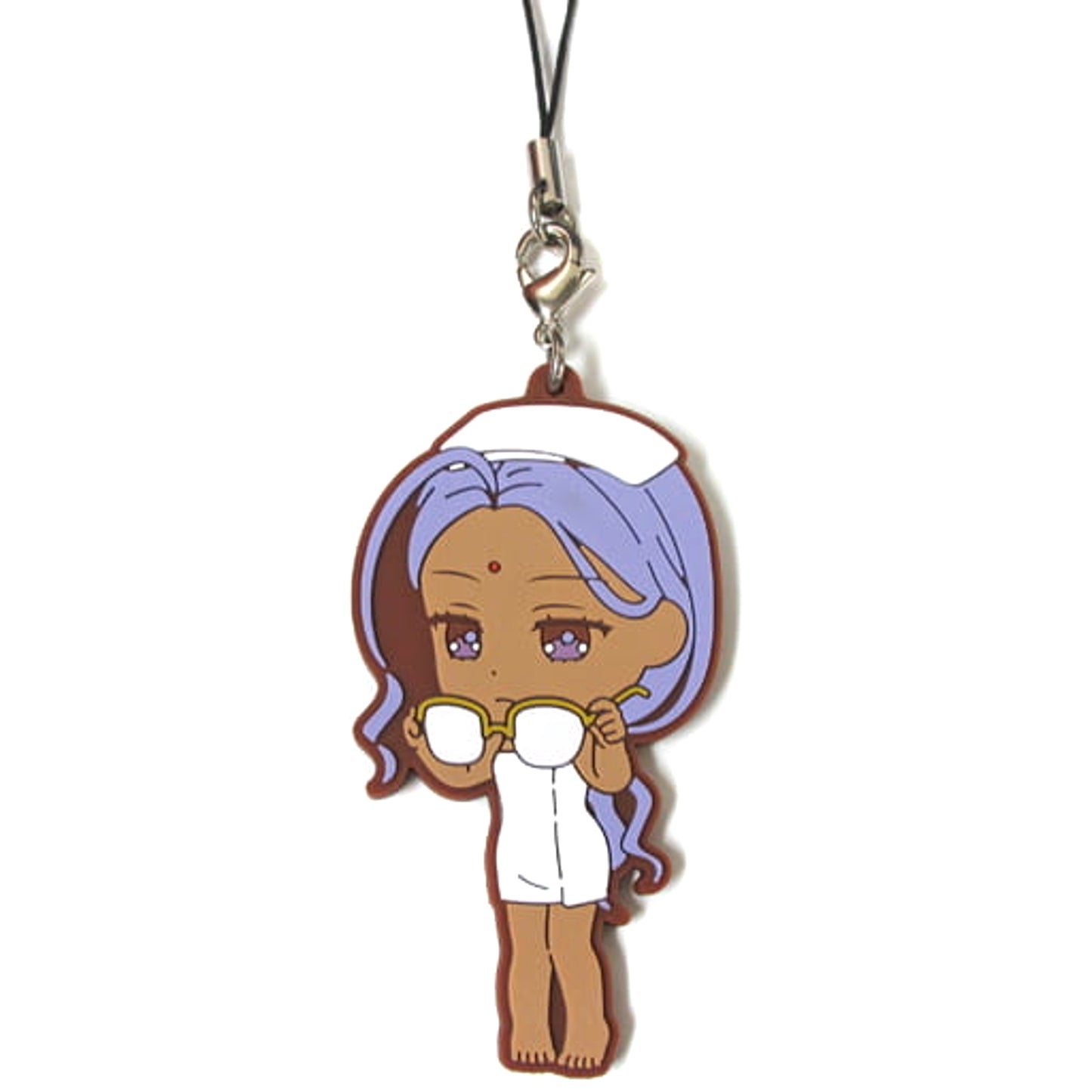 Fate/Extra Last Encore Rani VIII Ichiban Kuji Yo to Soushatachi no Onsen Ryoko Rubber Charm Kyunchara Illustrations Prize F Keychains [USED]