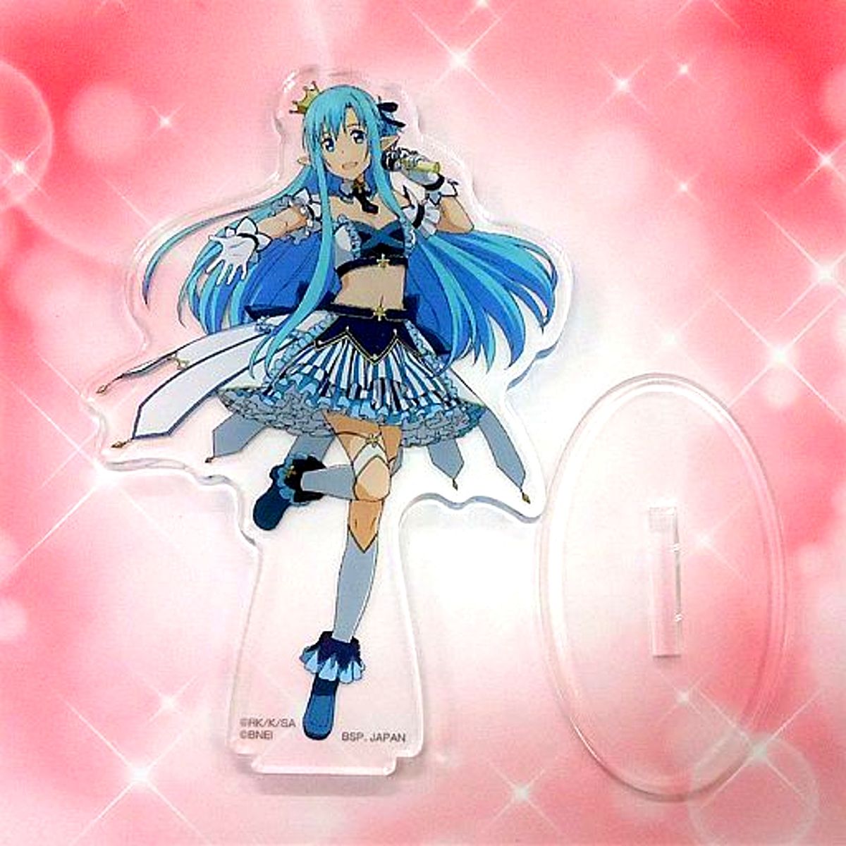 Asuna Shiny Oasis Acrylic Stand Code Register Ichiban Kuji Sword Art Online Game Project 5th Anniversary Part 3 E Prize [USED]
