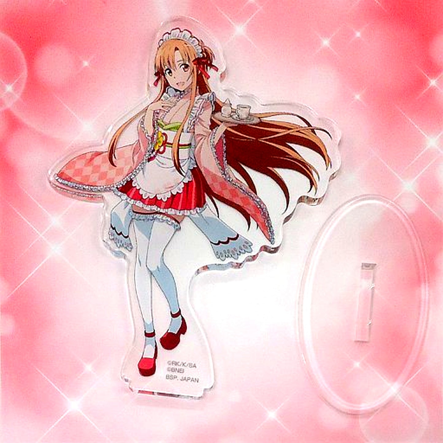 Asuna Sweet Sakuramochi E Prize Ichiban Kuji Sword Art Online GAME PROJECT 5th Anniversary Part3 Code Register Acrylic Stand [USED]