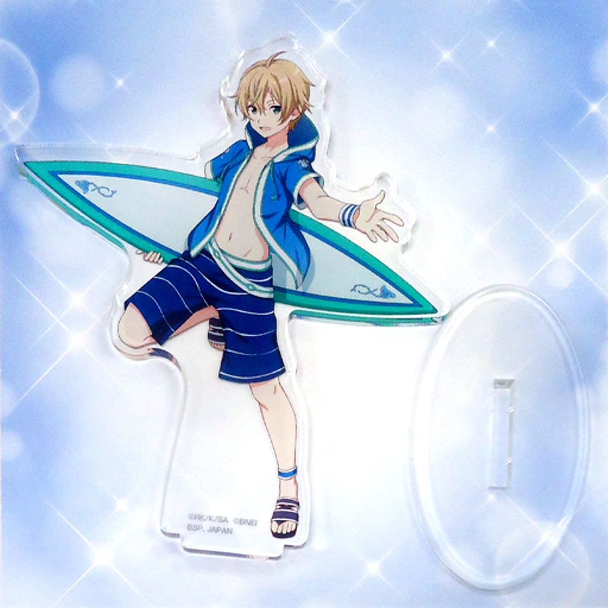 Eugeo Wave Riding Boy Acrylic Stand Memory Defrag Ichiban Kuji Sword Art Online Game Project 5th Anniversary Part 3 F Prize [USED]