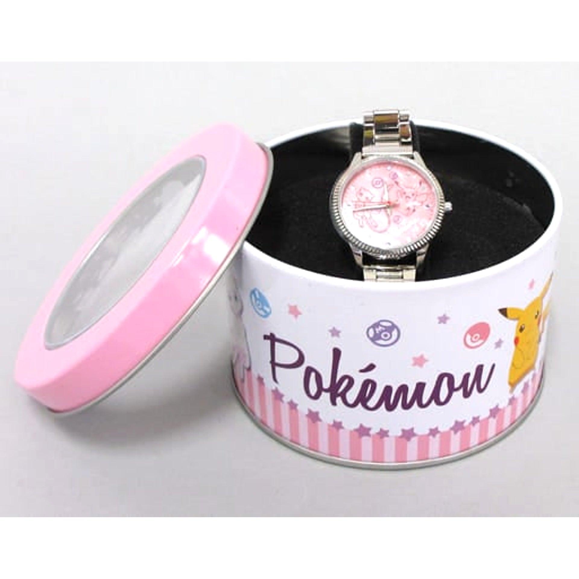 Pokemon Sun & Moon Silver Premium Wristwatch [USED]
