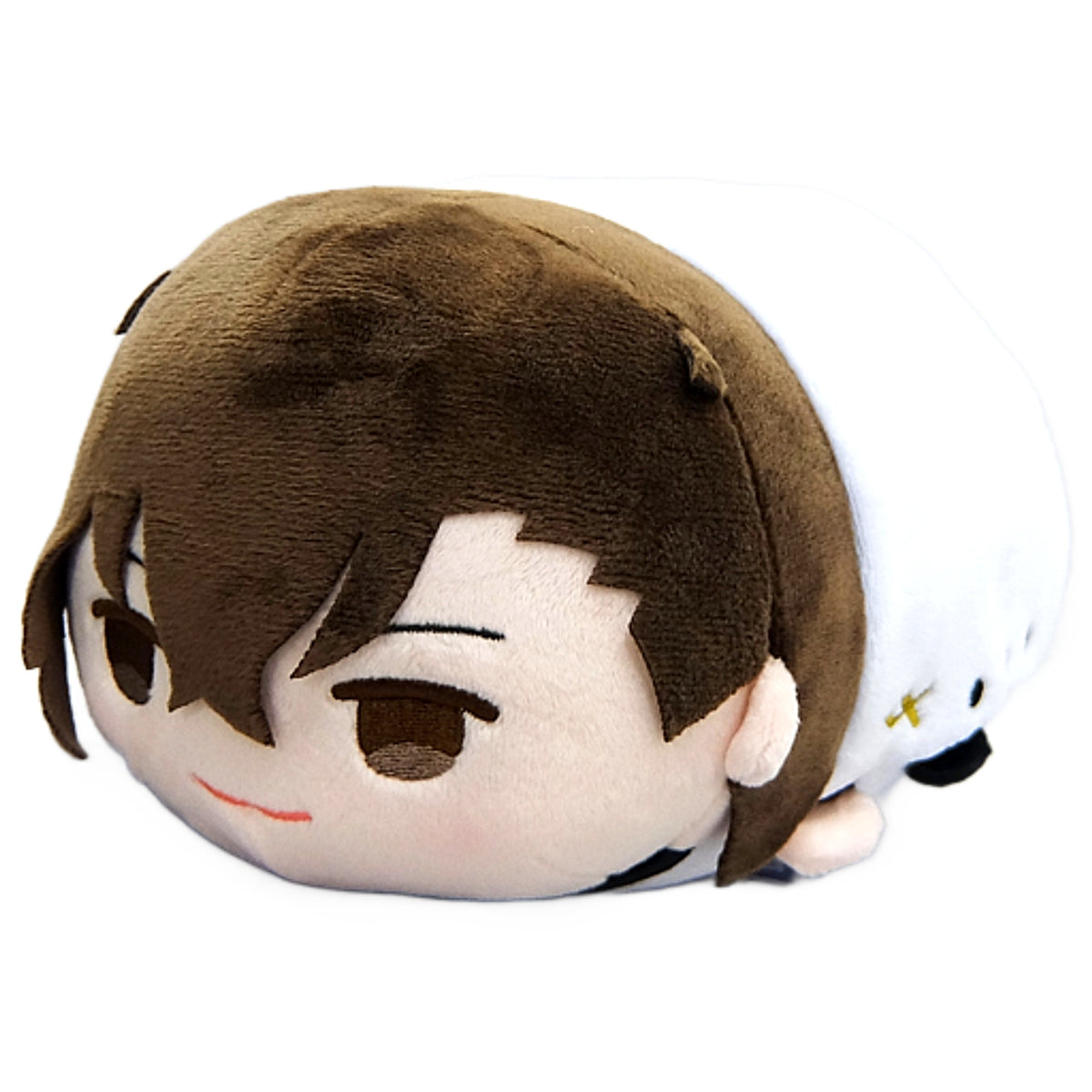 Bungo Stray Dogs Dead Apple Osamu Dazai White Costume Mochi Mochi Mascot MS Vol.2 Keychains [USED]