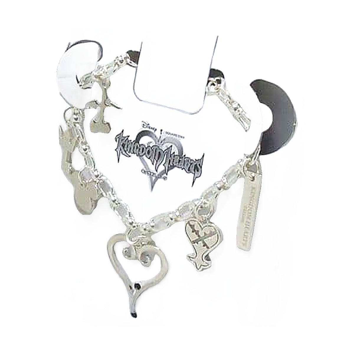 Monogram Silver Kingdom Hearts III X SQUARE ENIX CAFE X ARTNIA Monogram Silver Bag Charm [USED]