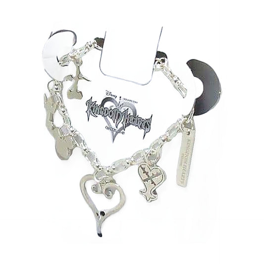 Monogram Silver Kingdom Hearts III X SQUARE ENIX CAFE X ARTNIA Monogram Silver Bag Charm [USED]