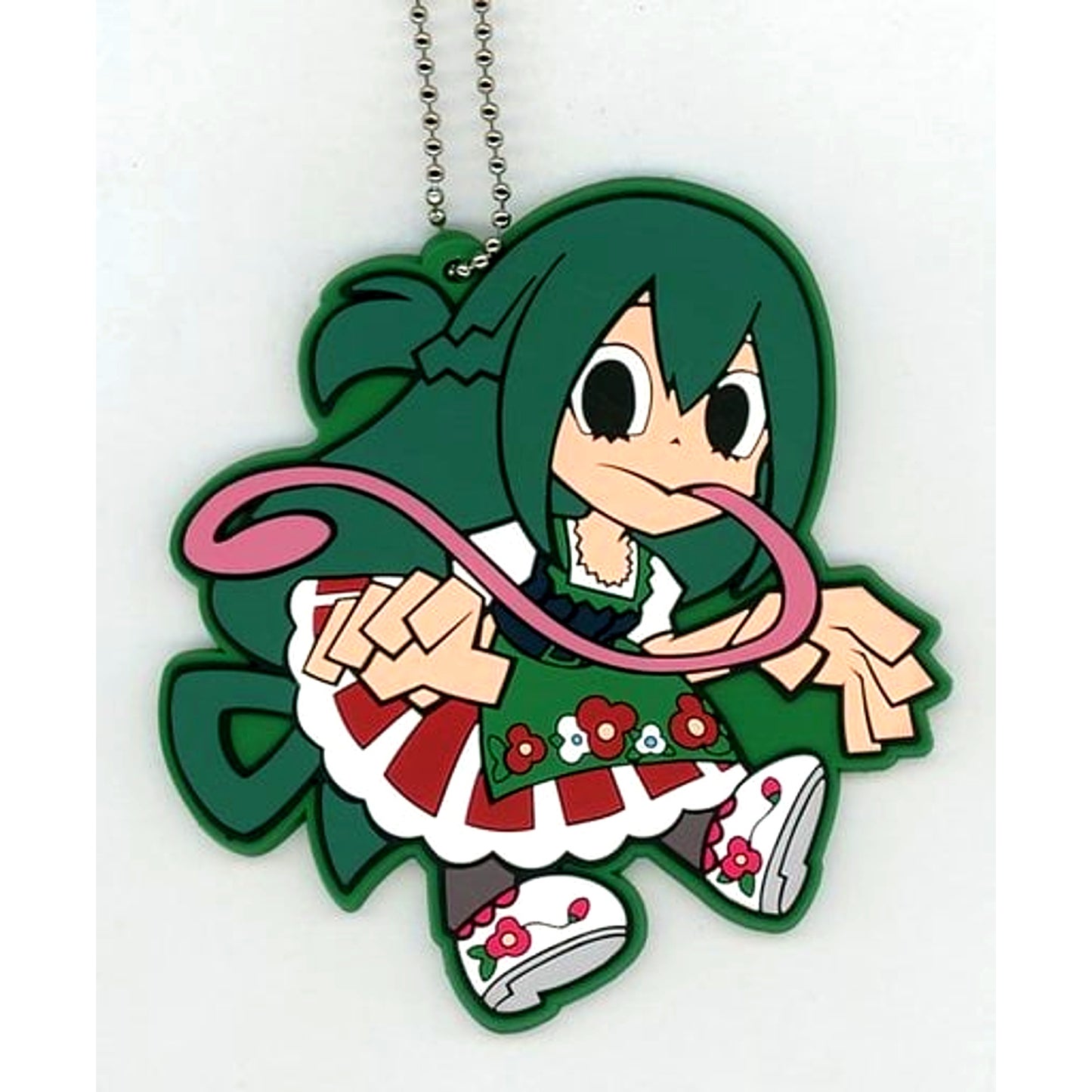 Tsuyu Asui My Hero Academia Official Deformed Character Trading Rubber Keychain [USED]