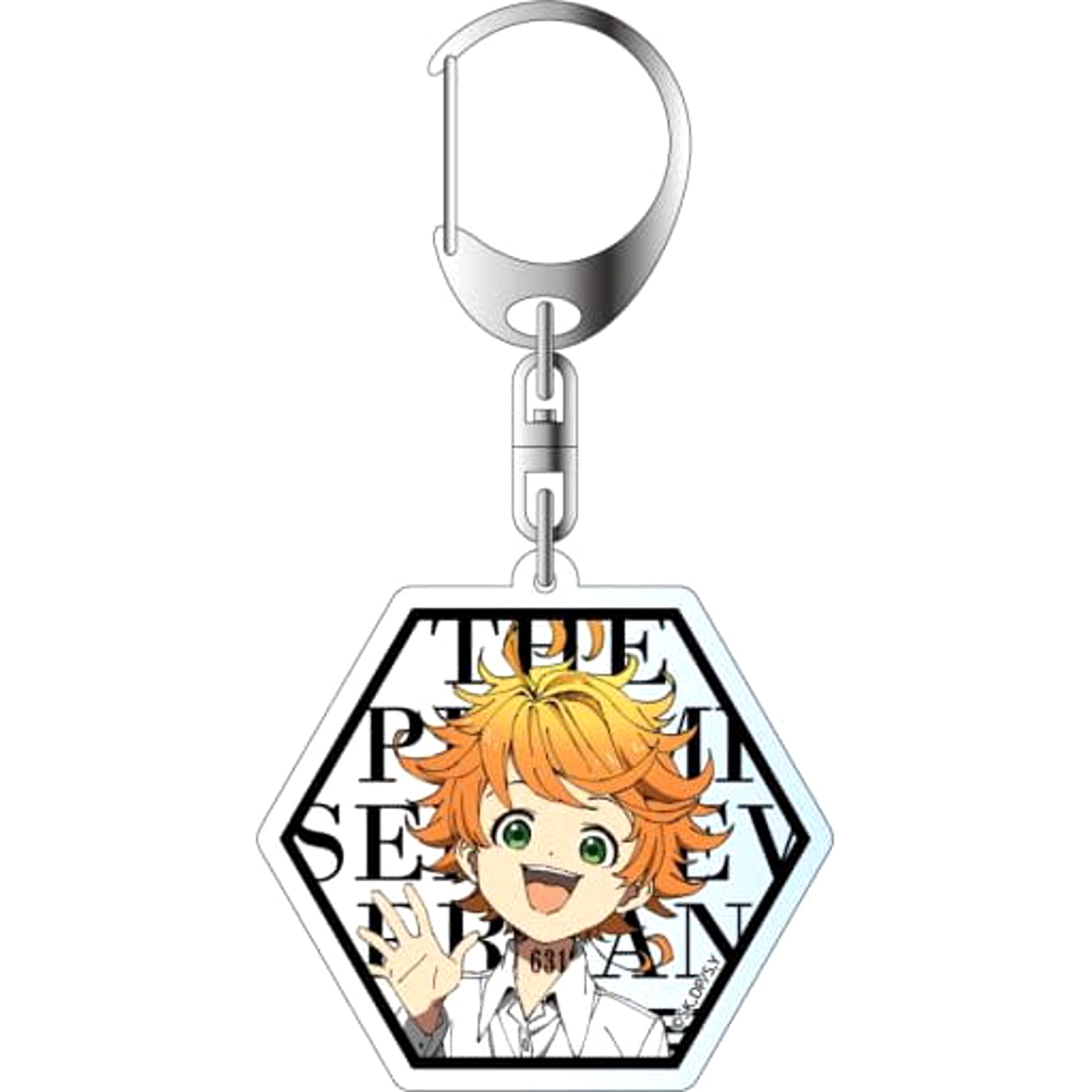 Emma The Promised Neverland Acrylic Keychain Content Seed 2019 [USED]