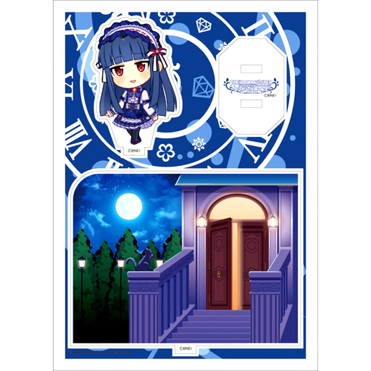 Yukimi Sajo THE IDOLM@STER CINDERELLA GIRLS Acrylic Character Plate Petit 11 [USED]