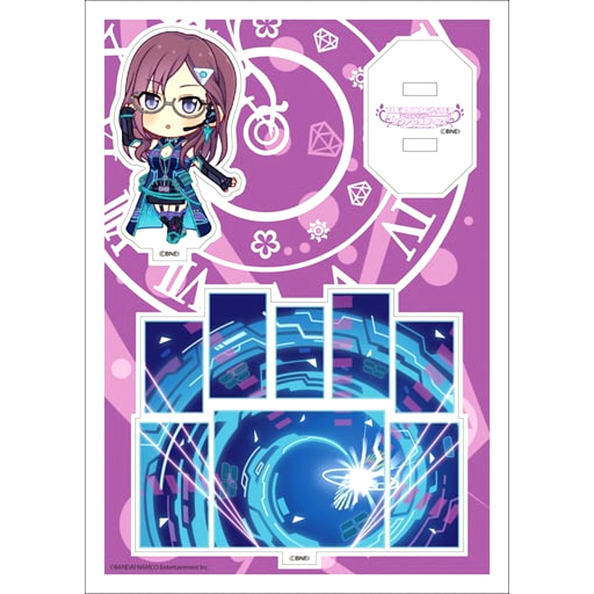 Makino Yagami THE IDOLM@STER CINDERELLA GIRLS Acrylic Character Plate Petit 11 [USED]