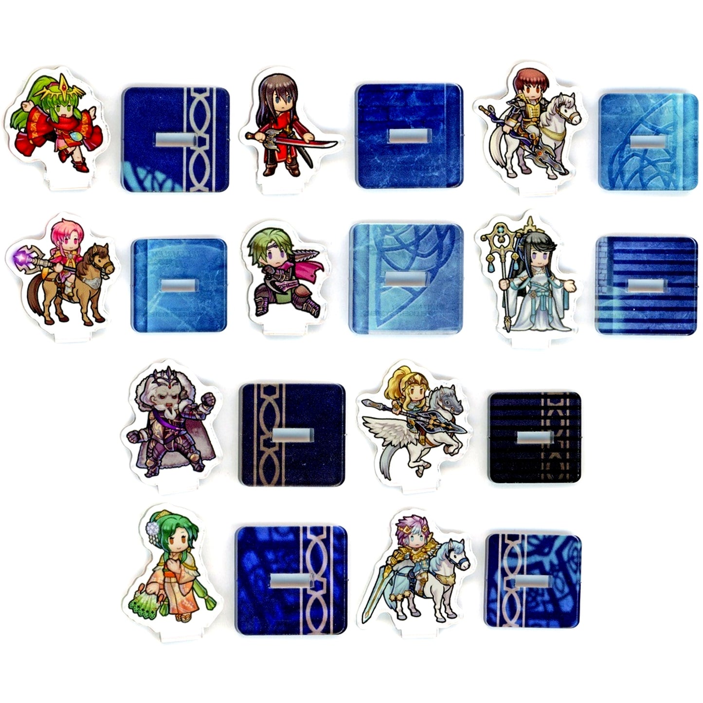 Set of 10 Fire Emblem Heroes Vol. 12 Mini Acrylic Figure Collection [USED]