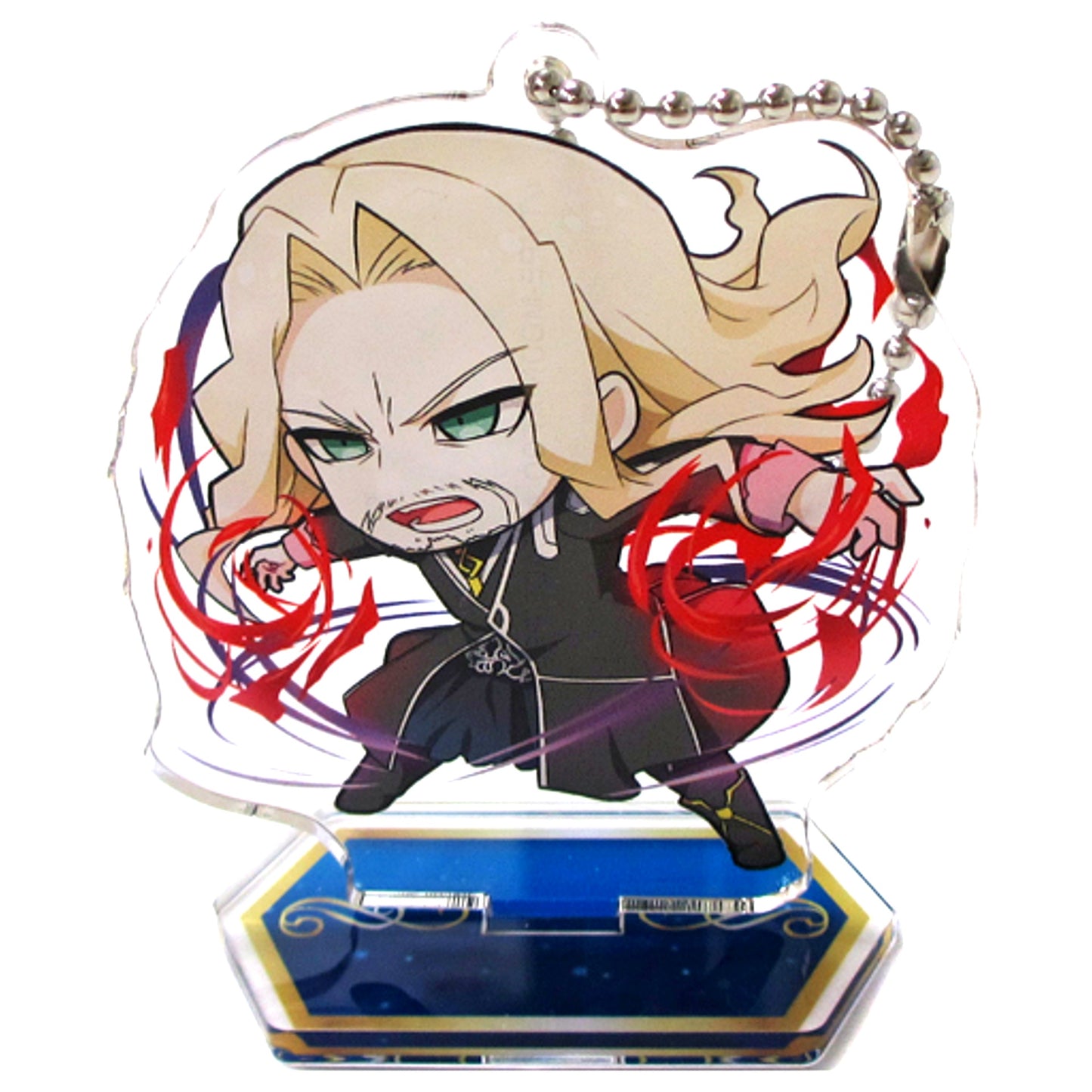 Vlad III Berserker Fate/Grand Order Arcade Deforme Acrylic Keychain with Stand C SEGA Collabo Cafe [USED]