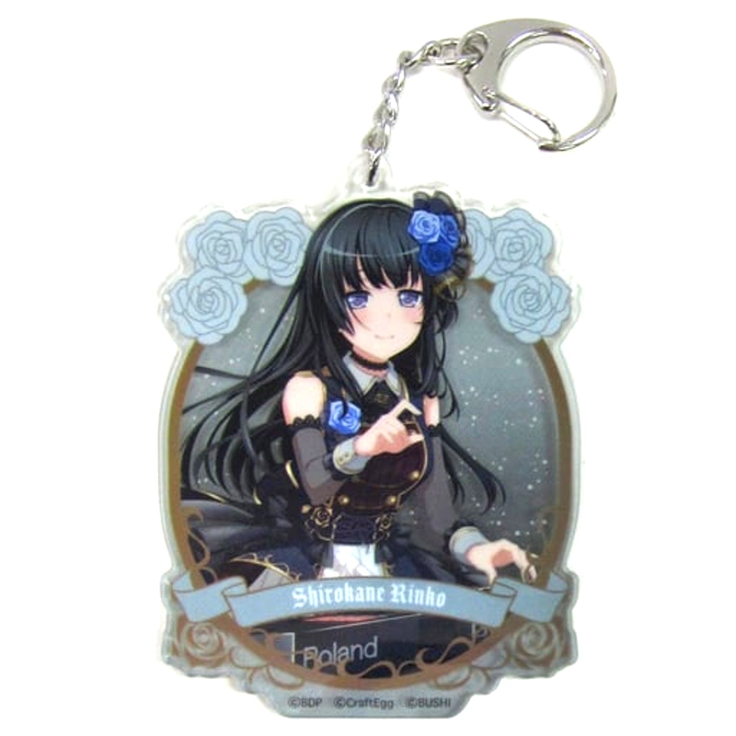 Rinko Shirokane BanG Dream! Acrylic Keychain 7th Live [USED]