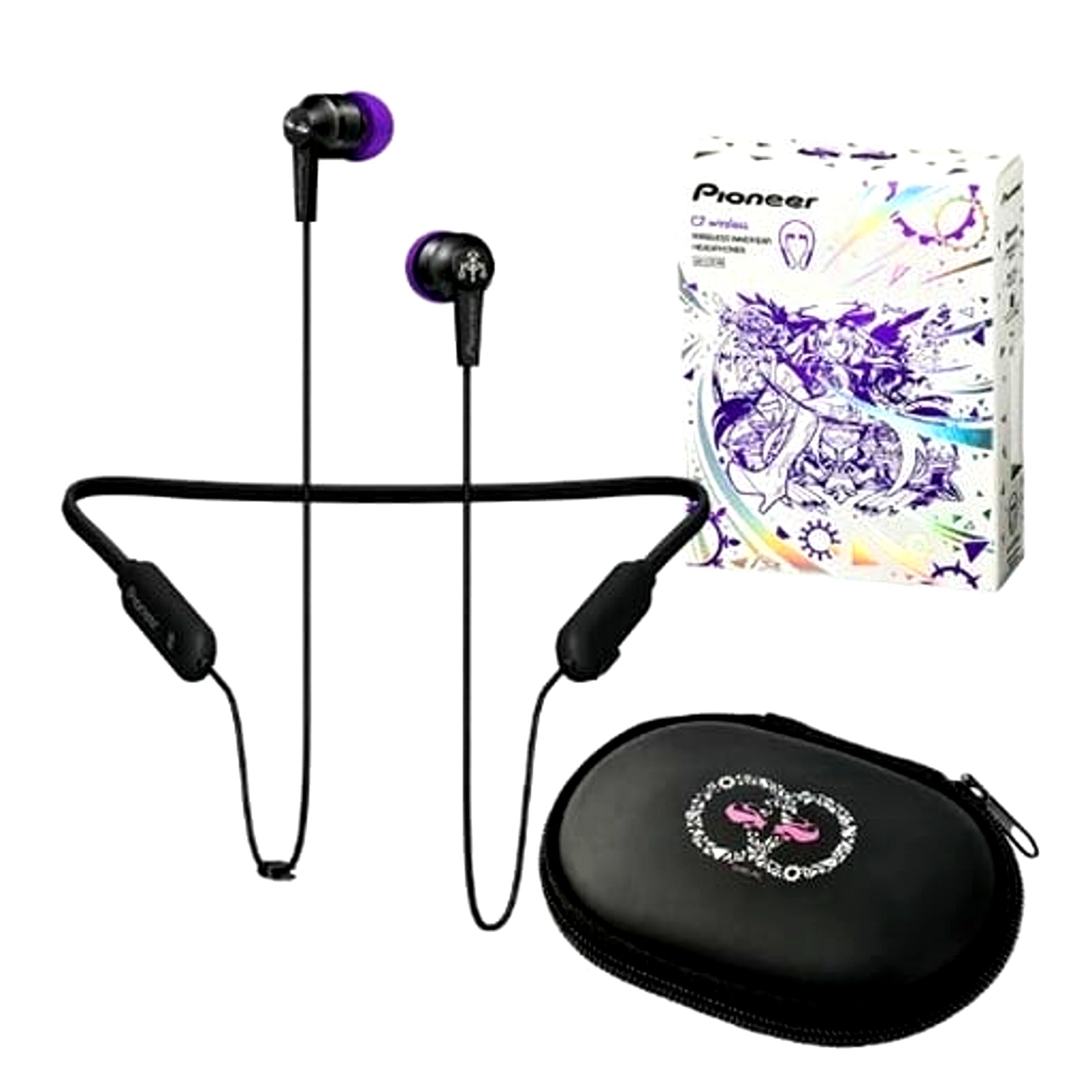 Lucifer Bringer of Light Monster Strike Pioneer Wireless In-Ear Headphones with Dedicated Case [USED]