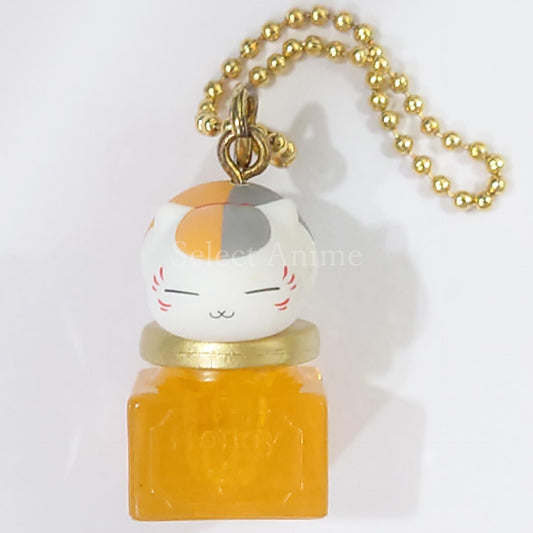 Nyanko-sensei Bottle Natsume's Book of Friends Ichiban Kuji Mitsubachi Nyanko-sensei no Amai Hitotoki Mitsubachi Nyanko-sensei Charm Prize G Charm [USED]
