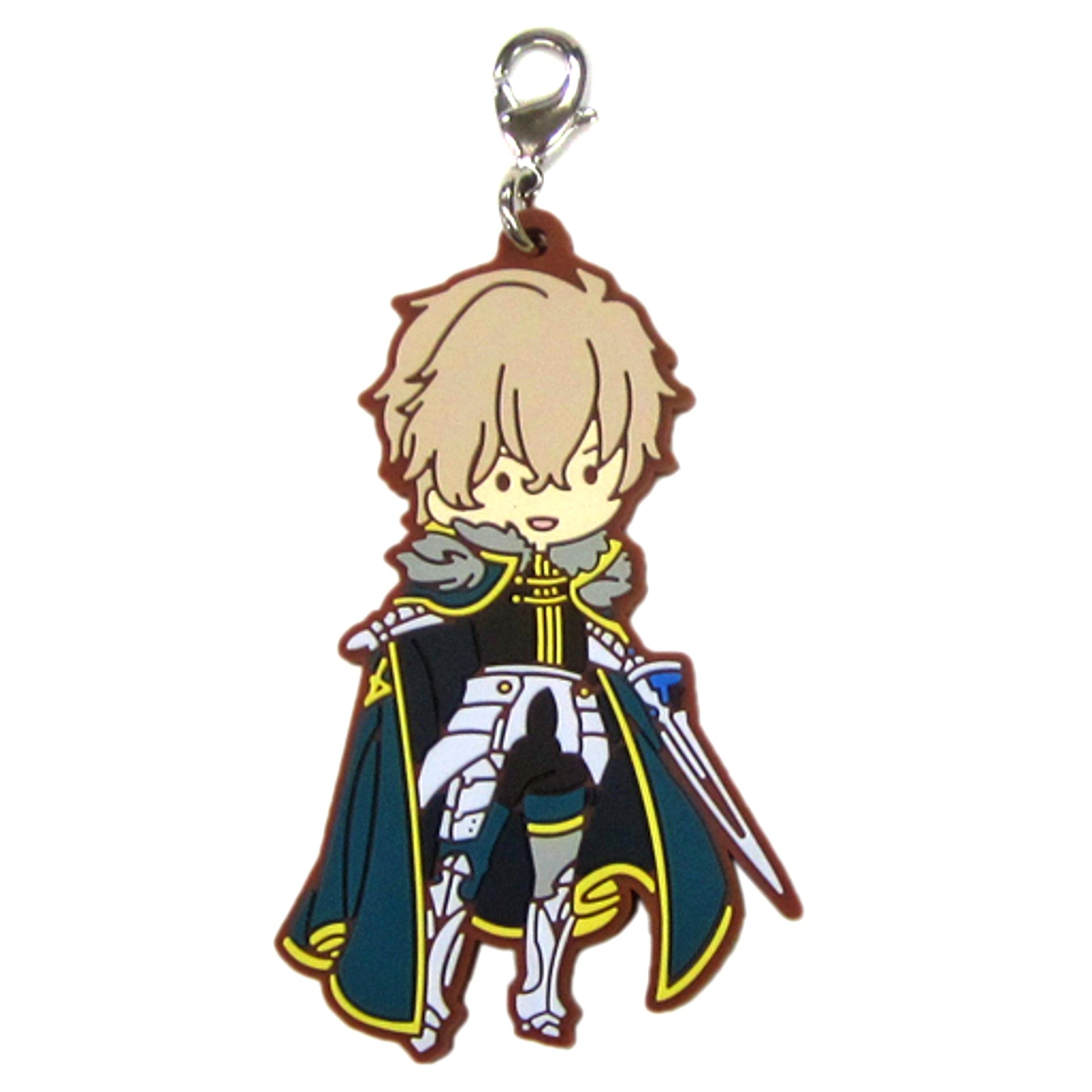 Saber Gawain J Prize Rubber Charm Ichiban Kuji Fate/Grand Order Camelot of Sugar Pochette [USED]