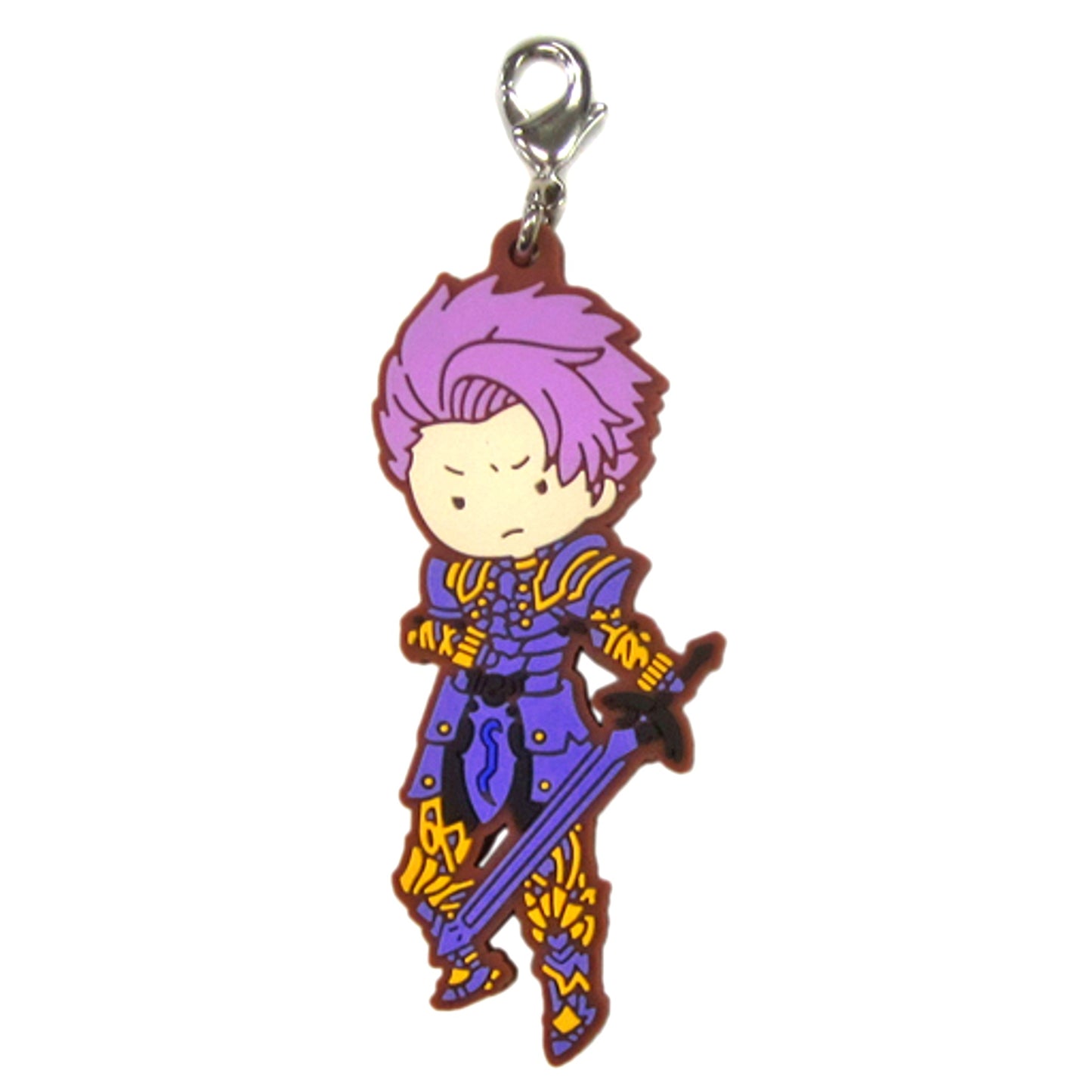 Saber Lancelot J Prize Rubber Charm Ichiban Kuji Fate/Grand Order Camelot of Sugar Pochette [USED]