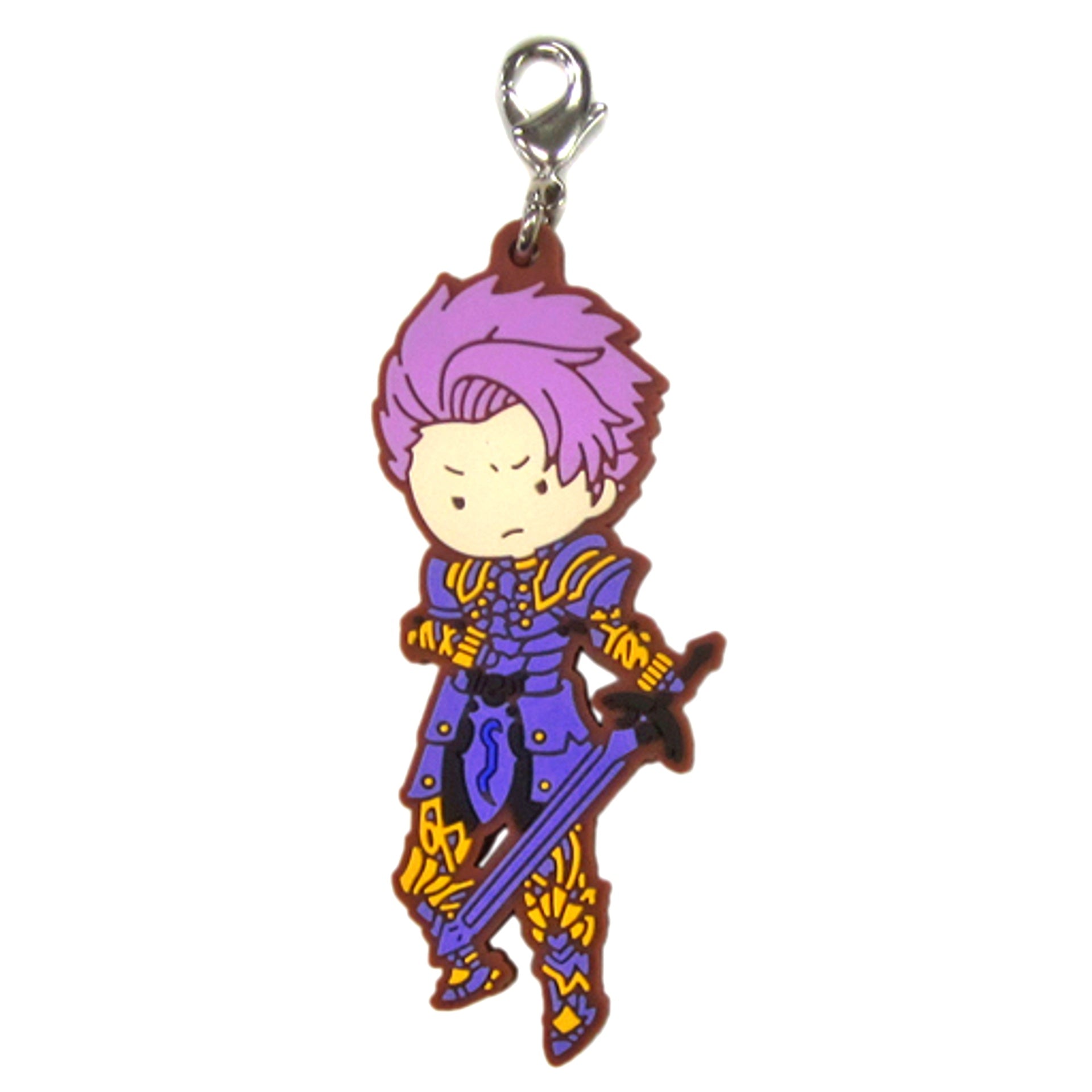 Saber Lancelot J Prize Rubber Charm Ichiban Kuji Fate/Grand Order Camelot of Sugar Pochette [USED]