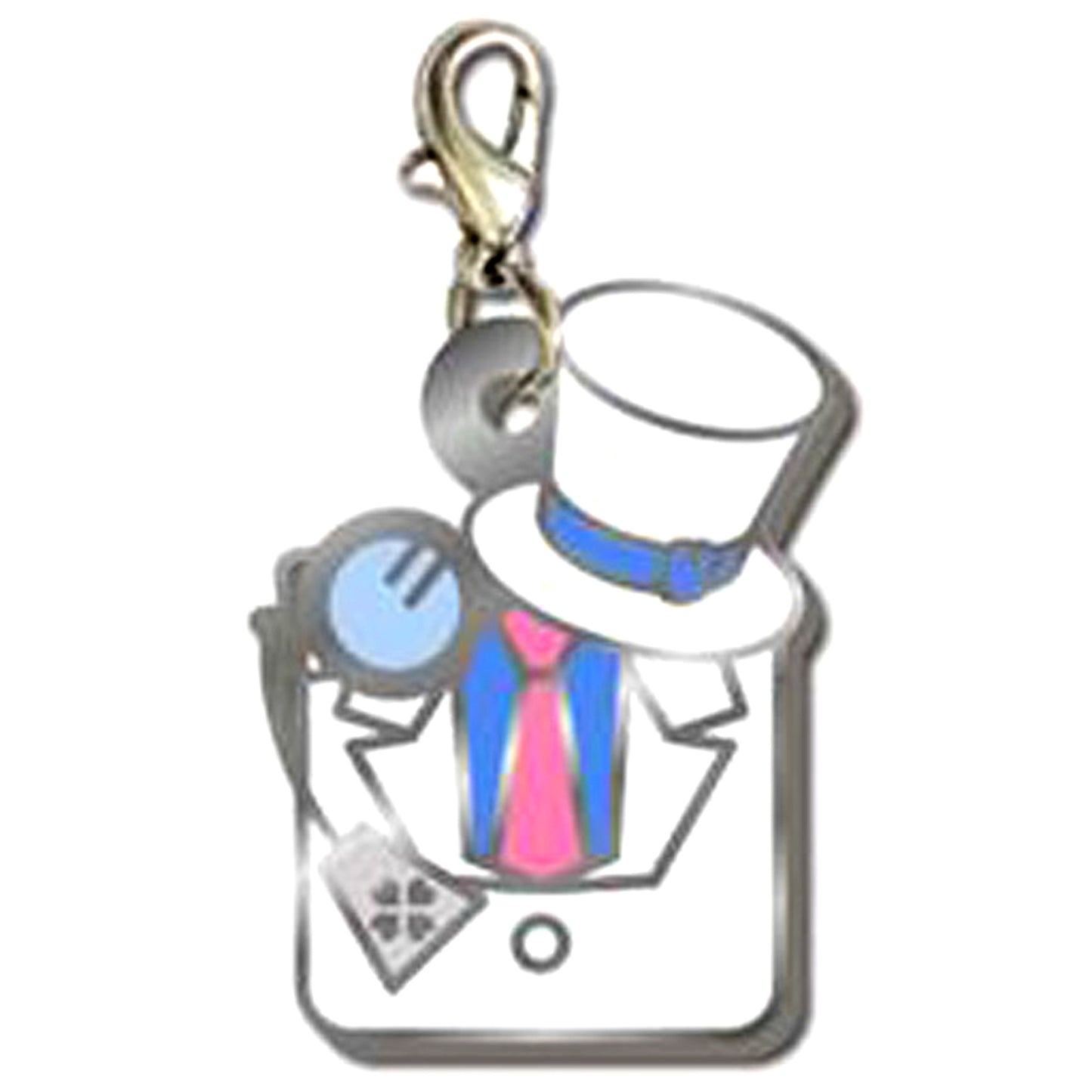 Kaito Kid Detective Conan Trading Metal Charm [USED]