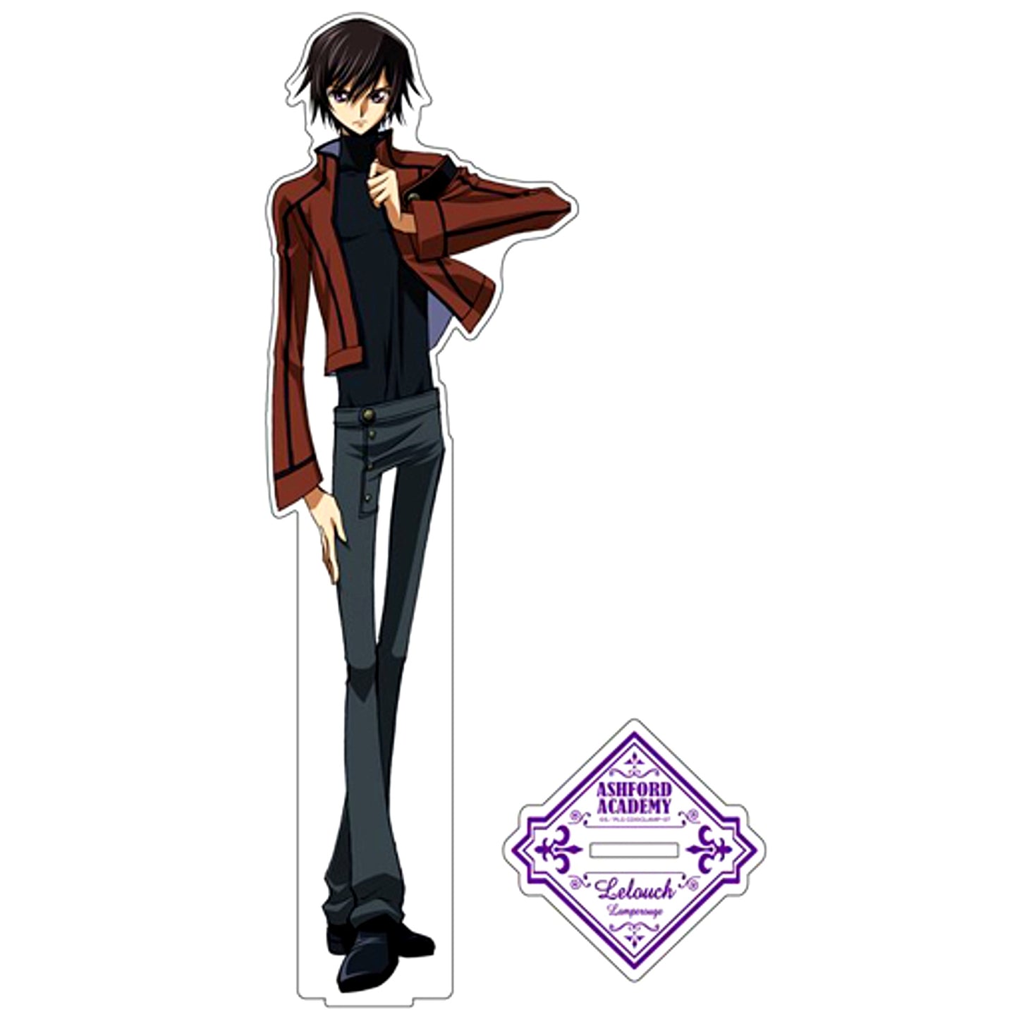 Lelouch Lamperouge Acrylic Figure LL Code Geass Lelouch of the Rebellion [USED]