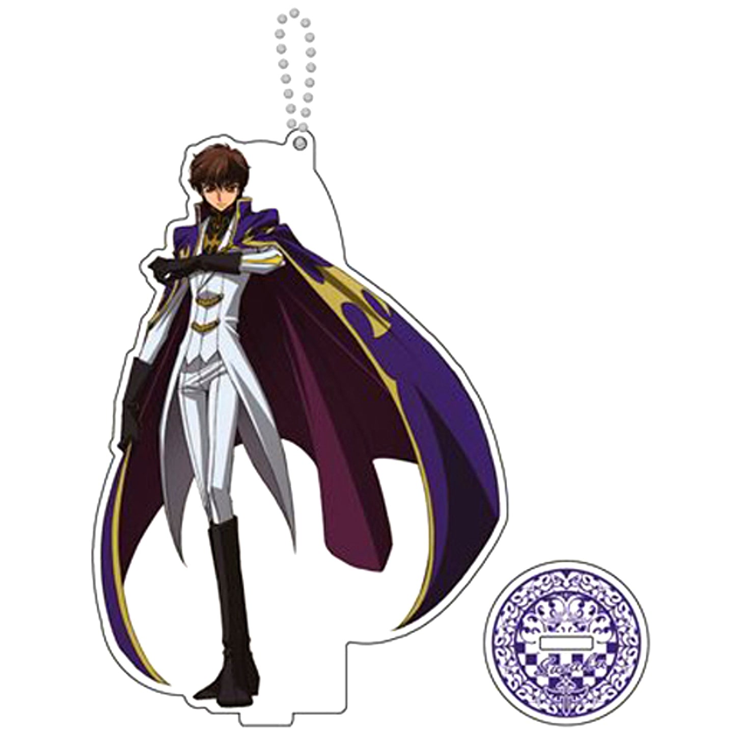 Suzaku Kururugi Knights of Rounds Acrylic Figure S Code Geass Lelouch of the Rebellion [USED]