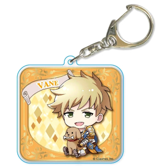 Granblue Fantasy Vane Gyugyutto Choideka Acrylic Keychain Keychains [USED]
