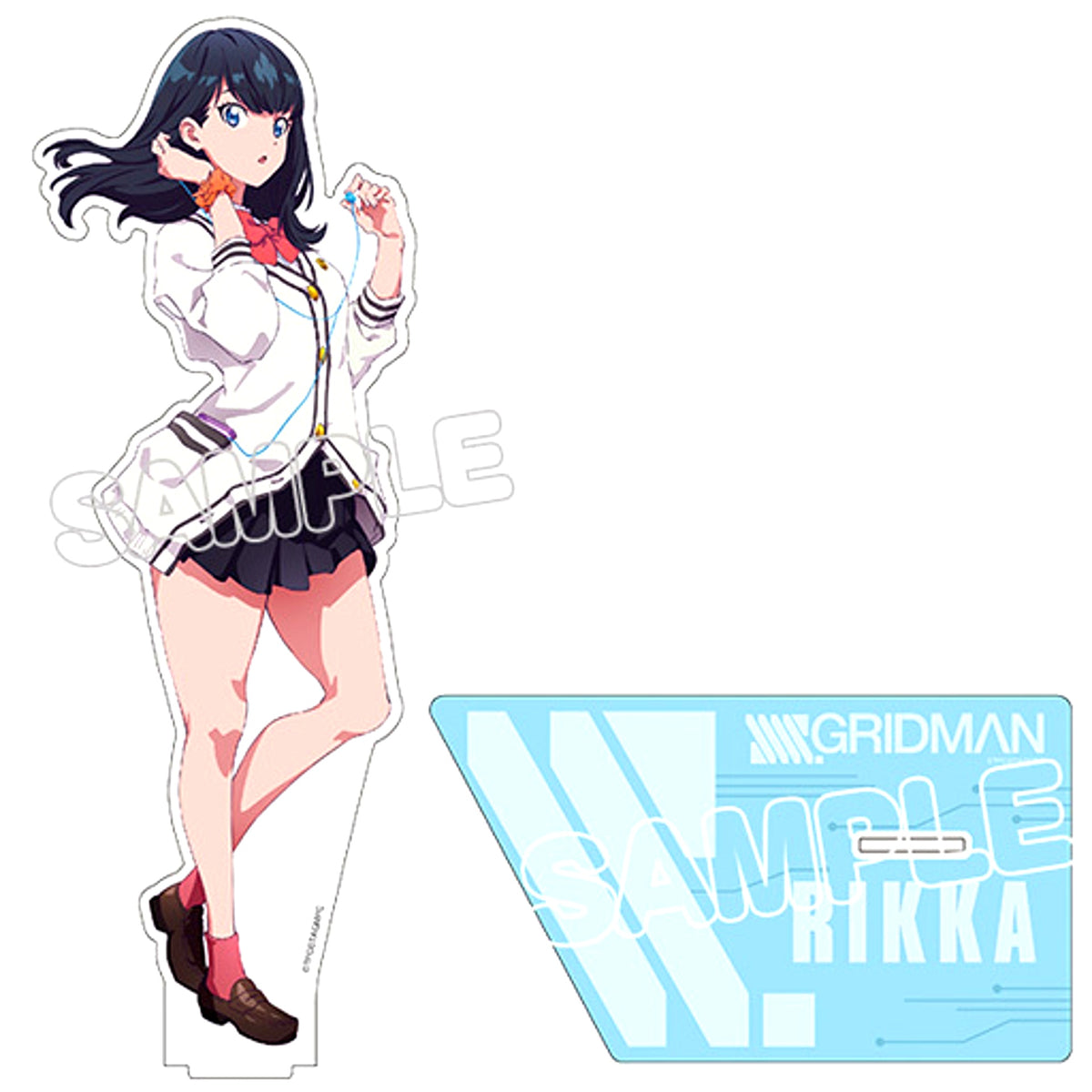 Rikka Takarada Illustration SSSS.GRIDMAN Acrylic Figure L [USED]