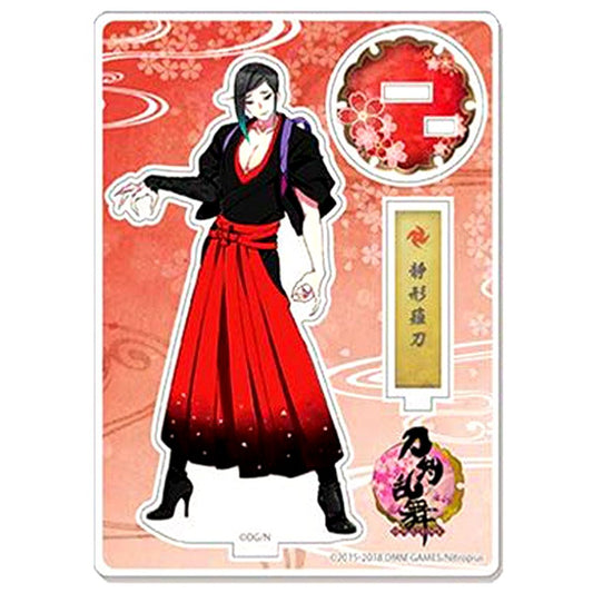 Shizukagata Naginata Touken Ranbu ONLINE Acrylic Stand Uchiban [USED]