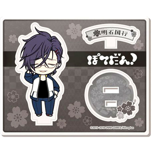 Akashi Kuniyuki Touken Ranbu ONLINE Potedan! Uchiban Acrylic Item [USED]