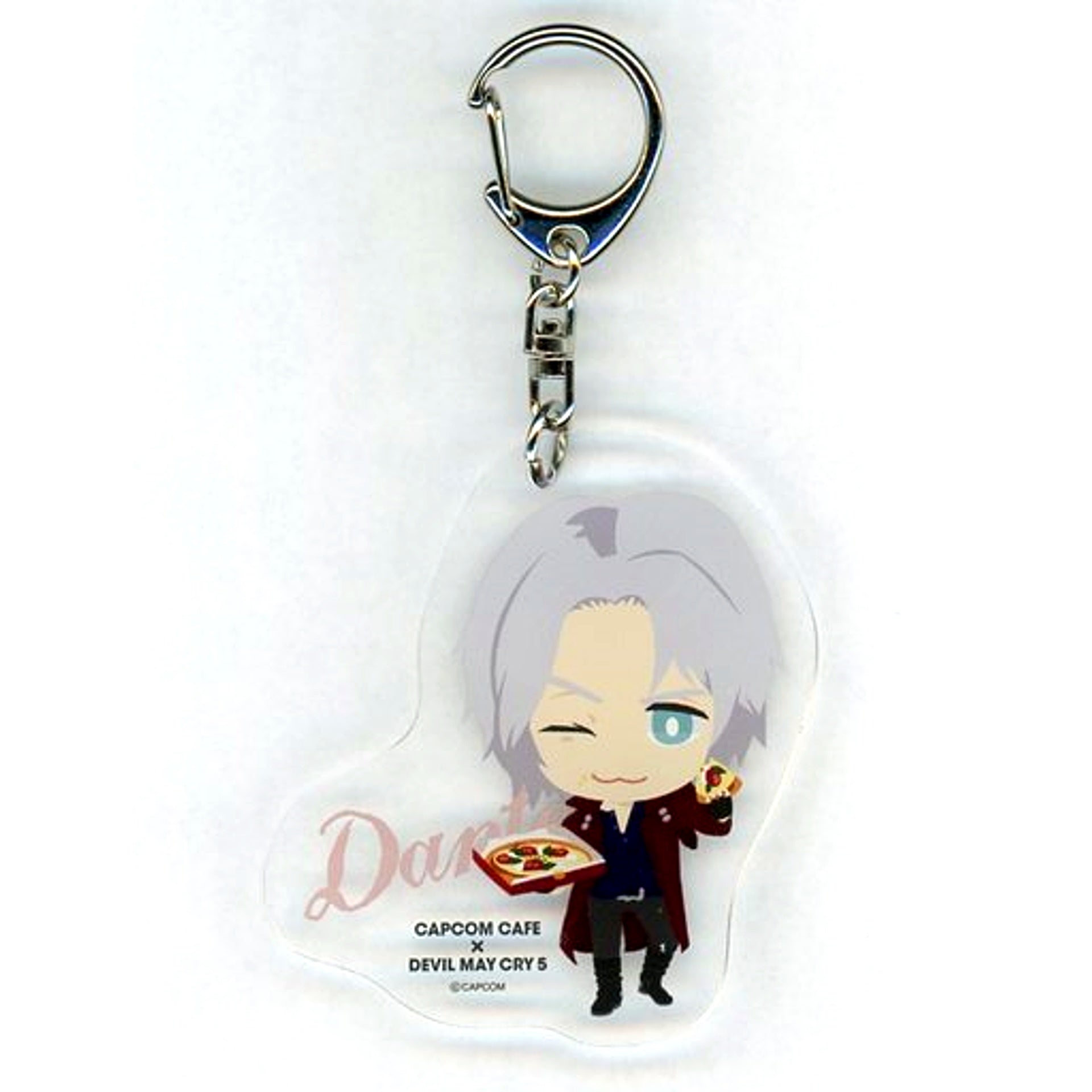 Dante Casual Wear Devil May Cry 5 Acrylic Keychain Capcom Cafe [USED]