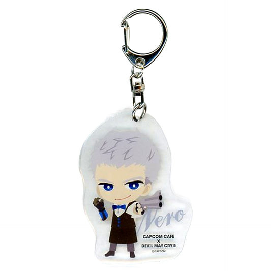 Devil May Cry 5 Nero Garcon Acrylic Keychain Capcom Cafe Limited Keychains [USED]