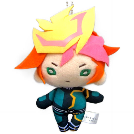 Yu-Gi-Oh! Vrains Playmaker Nitotan Plush Toy with Ball Chain Jump Shop Limited Keychains [USED]