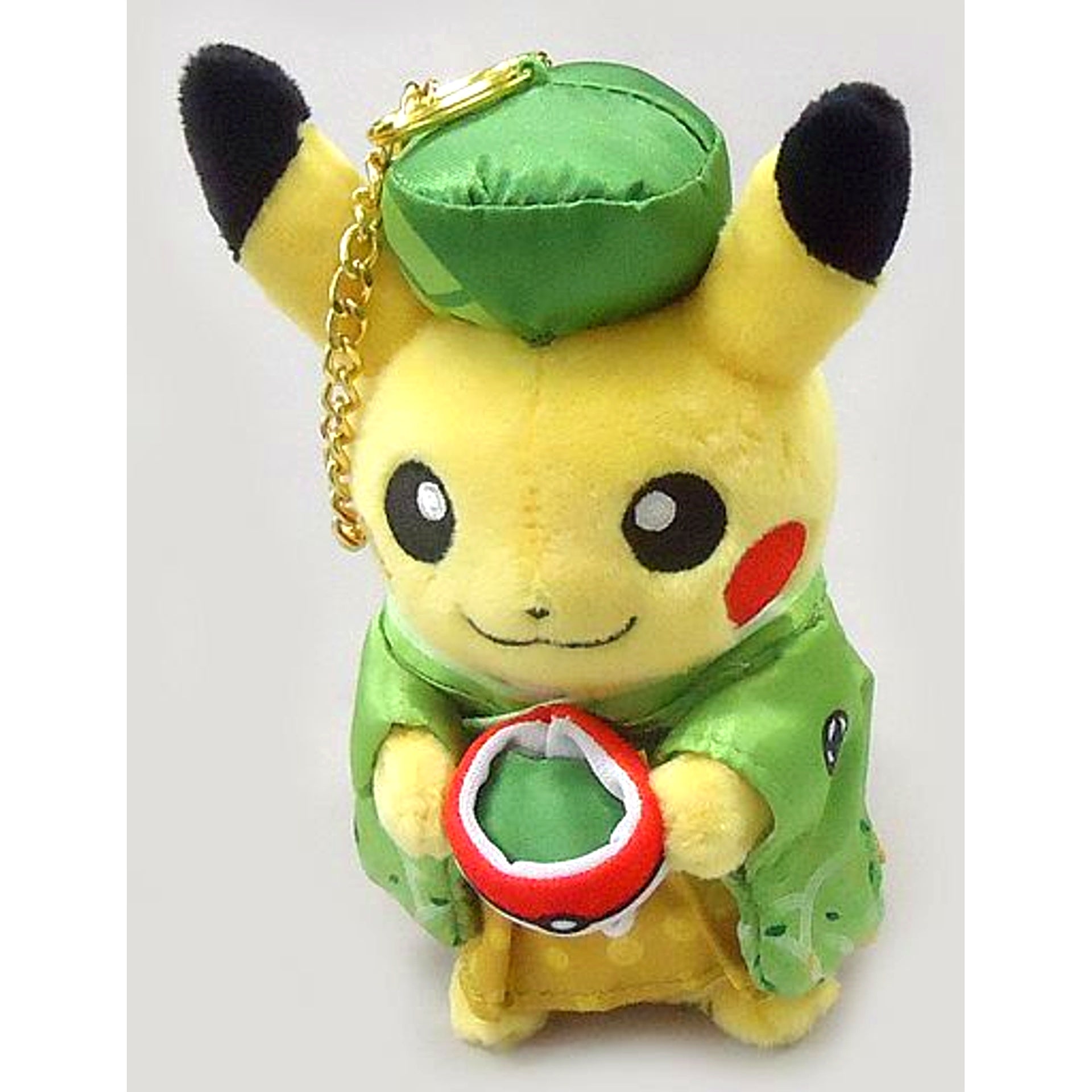 Pikachu Male Pokemon Mascot Hannari Tea Party Play Pokemon Center Kyoto Limited [USED]