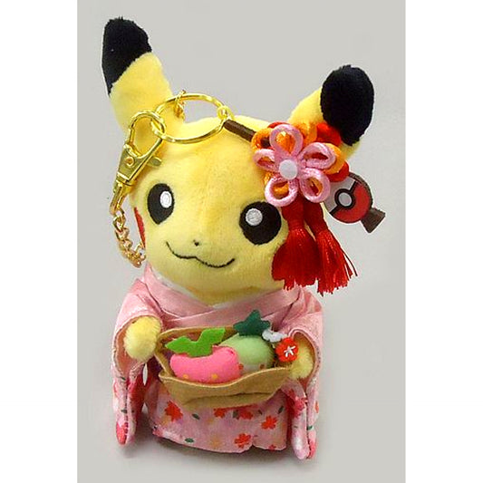 Pikachu Female Pokemon Hannari Tea Party Mascot Pokemon Center Kyoto Limited [USED]