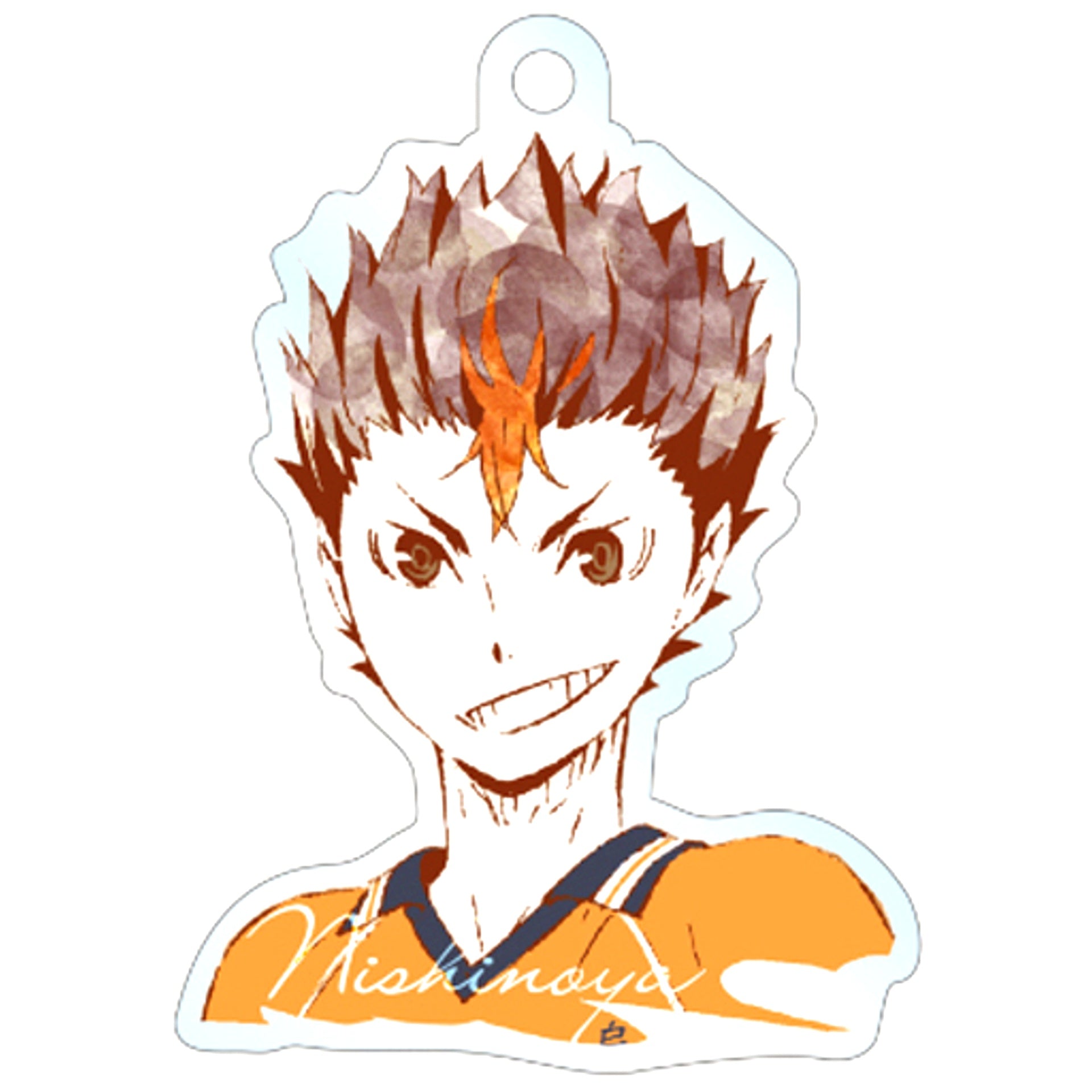 Yu Nishinoya Haikyu!! Trading Ani-Art Acrylic Keychain Ver.A [USED]