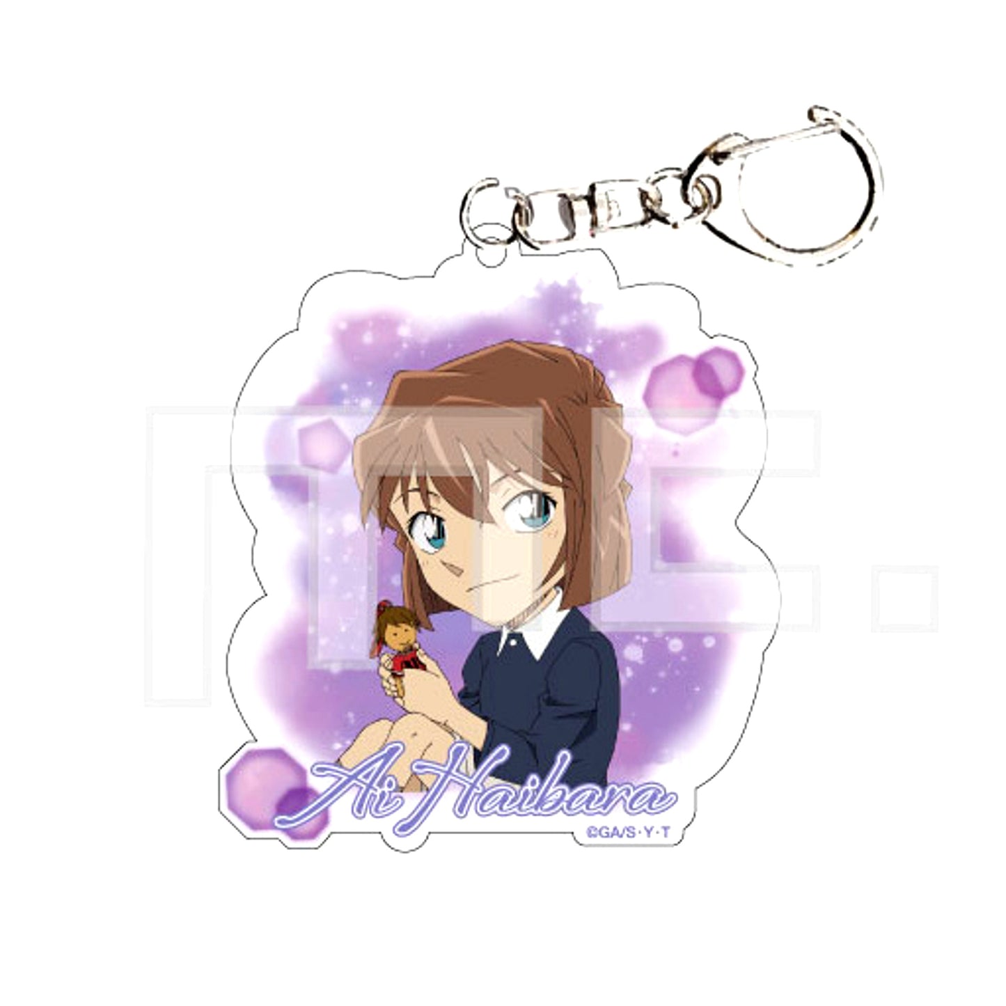 Ai Haibara Detective Conan Making People Lazy Series Acrylic Keychain [USED]