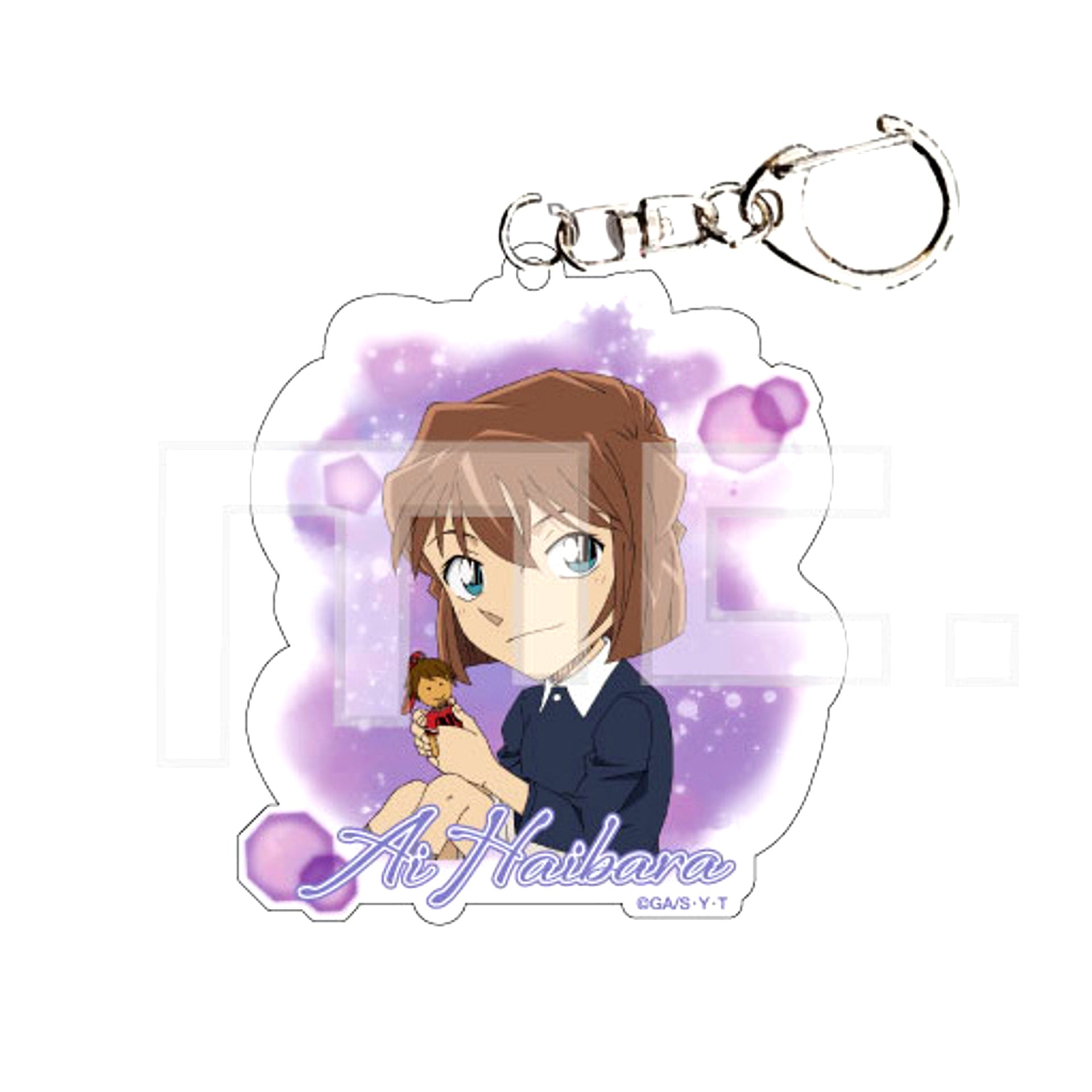 Ai Haibara Detective Conan Making People Lazy Series Acrylic Keychain [USED]