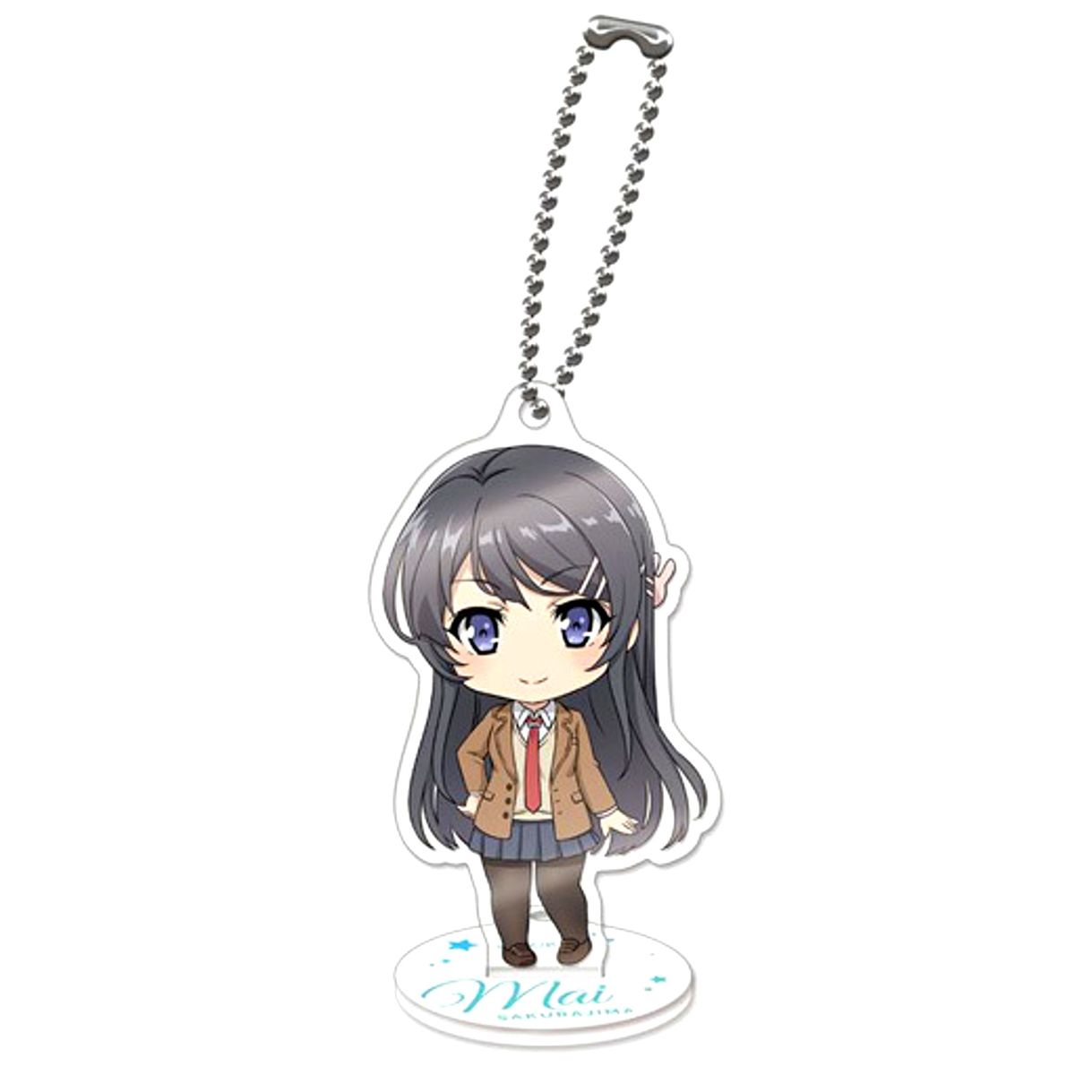 Mai Sakurajima Nendoroid Plus Acrylic Stand Rascal Does Not Dream of Bunny Girl Senpai [USED]