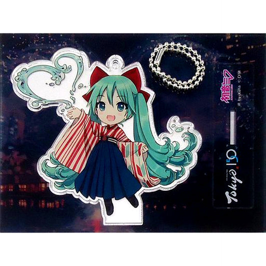 Hatsune Miku SD Acrylic Stand B VOCALOID Tokyo 150th Anniversary Fes Ltd [USED]
