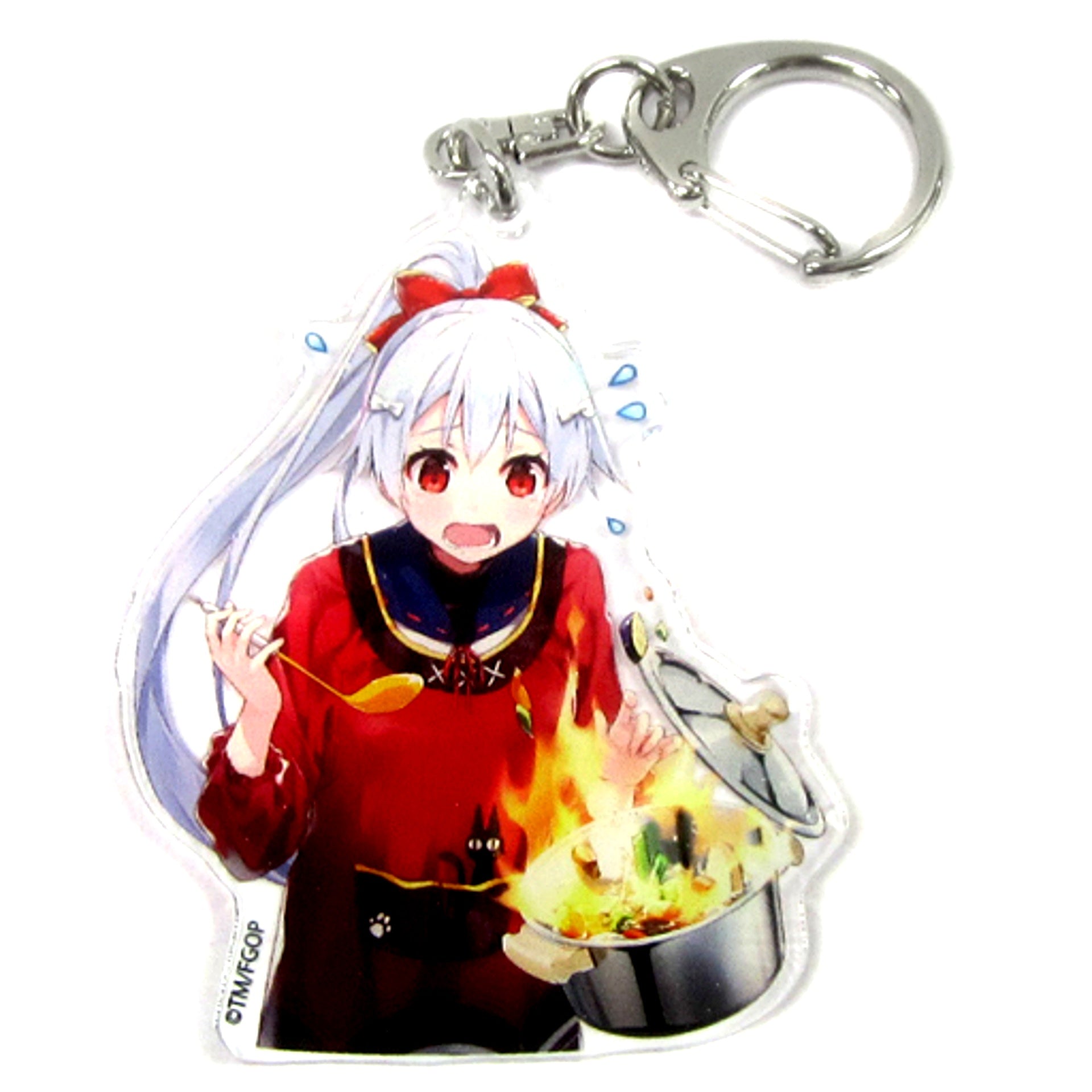 Archer Inferno Tomoe Gozen Fate/Grand Order Drawn Craft Essence Style Illustration Acrylic Keychain AnimeJapan 2019 Goods [USED]